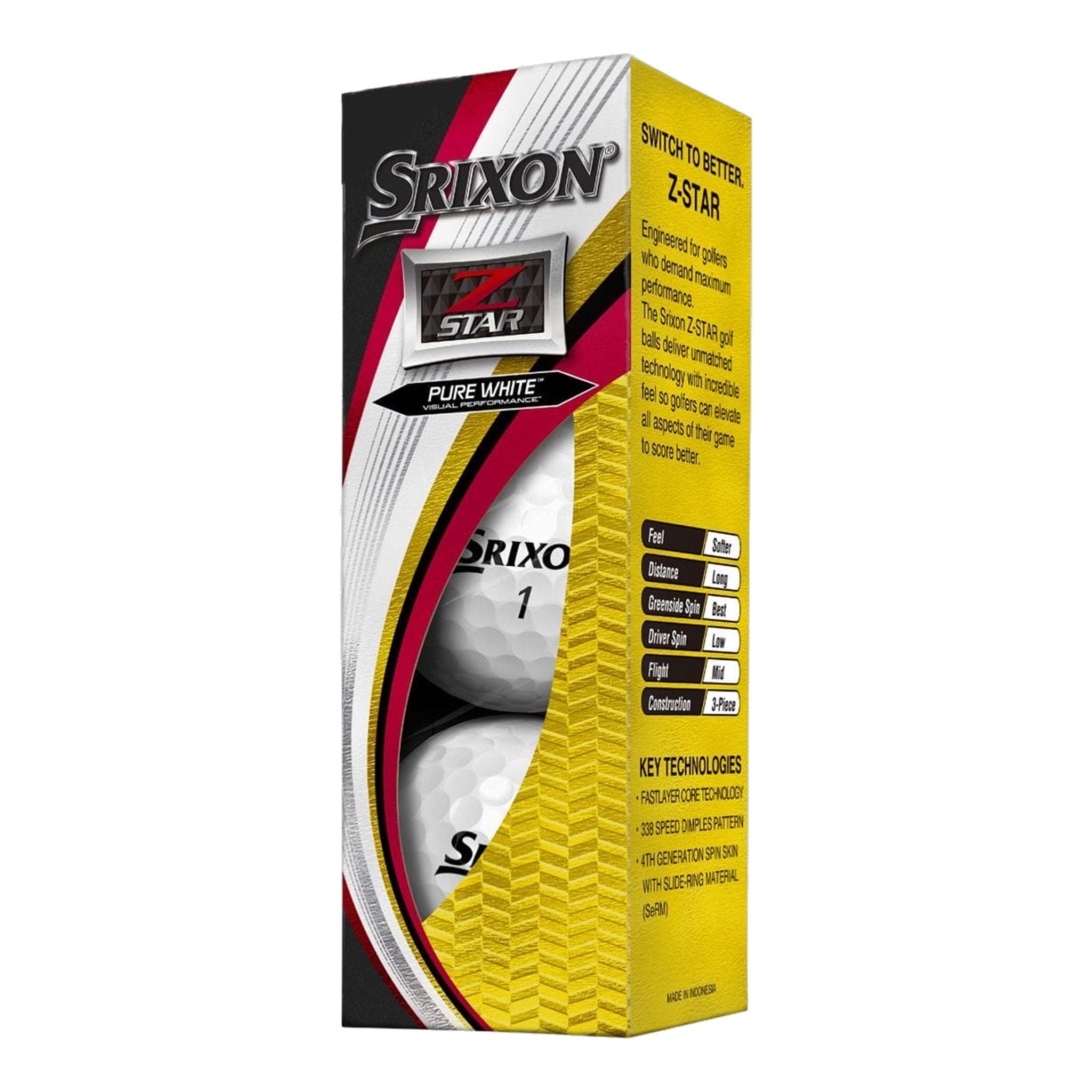 Srixon Z-Star 6 DPP (2019) Golfbälle