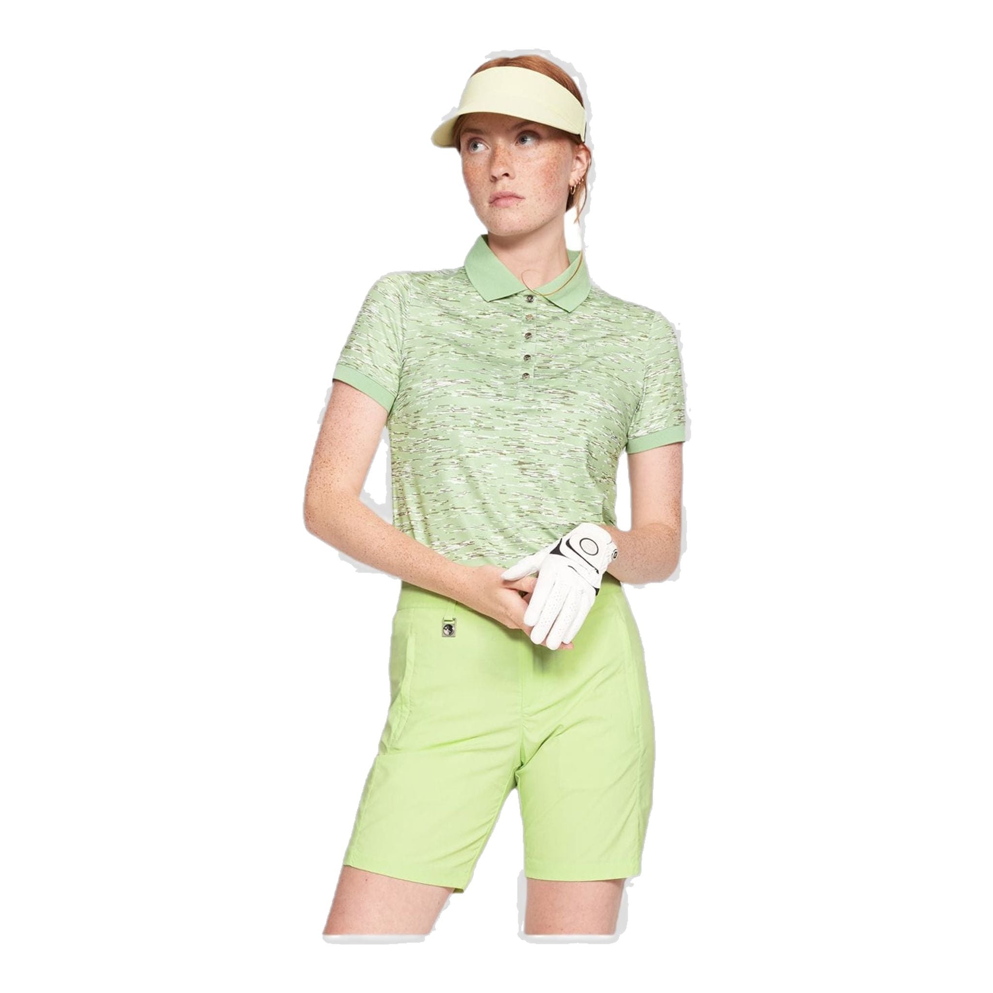 Röhnisch Polo Direction W Moss Melange Women