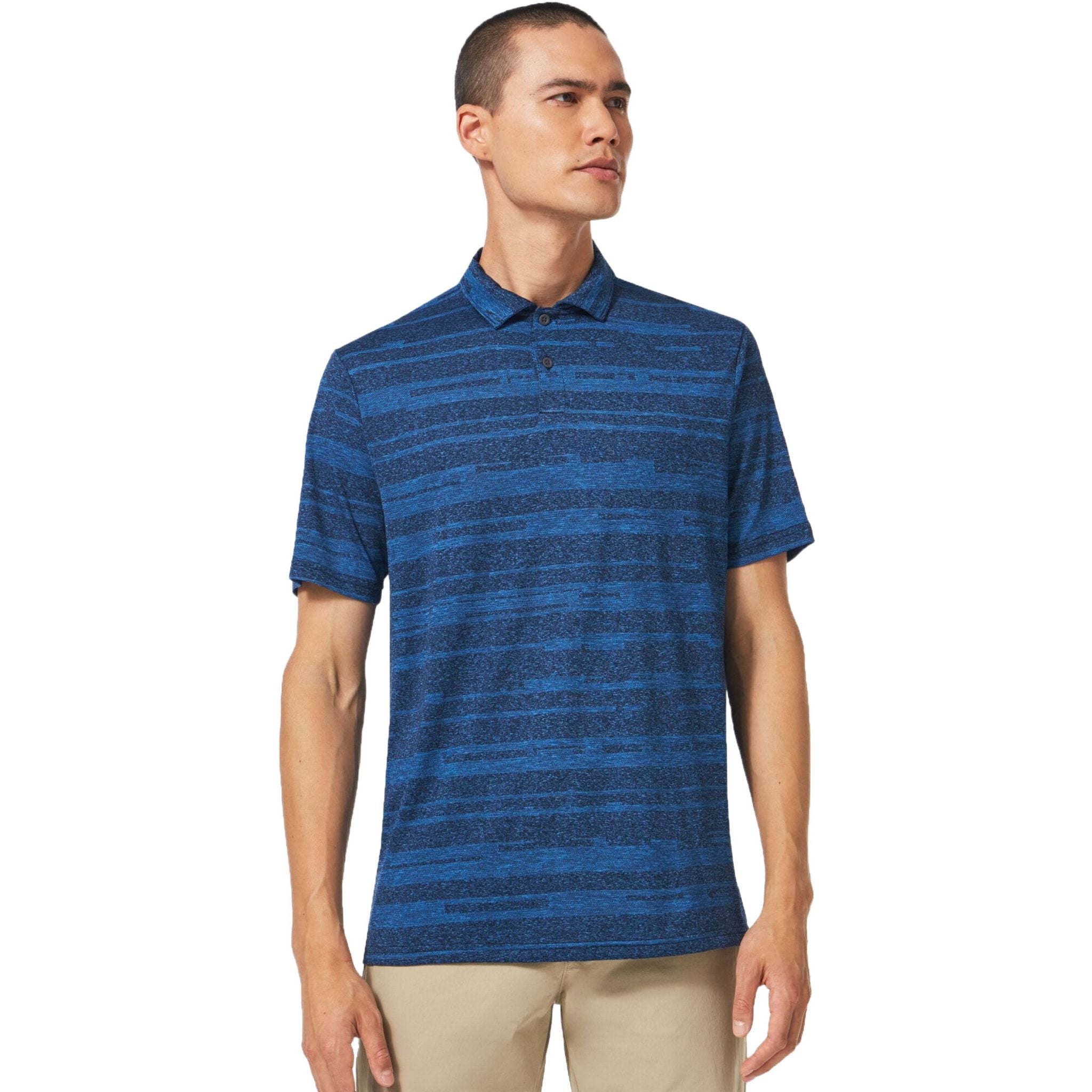 Oakley Aero Pro Stripe Polo Herren