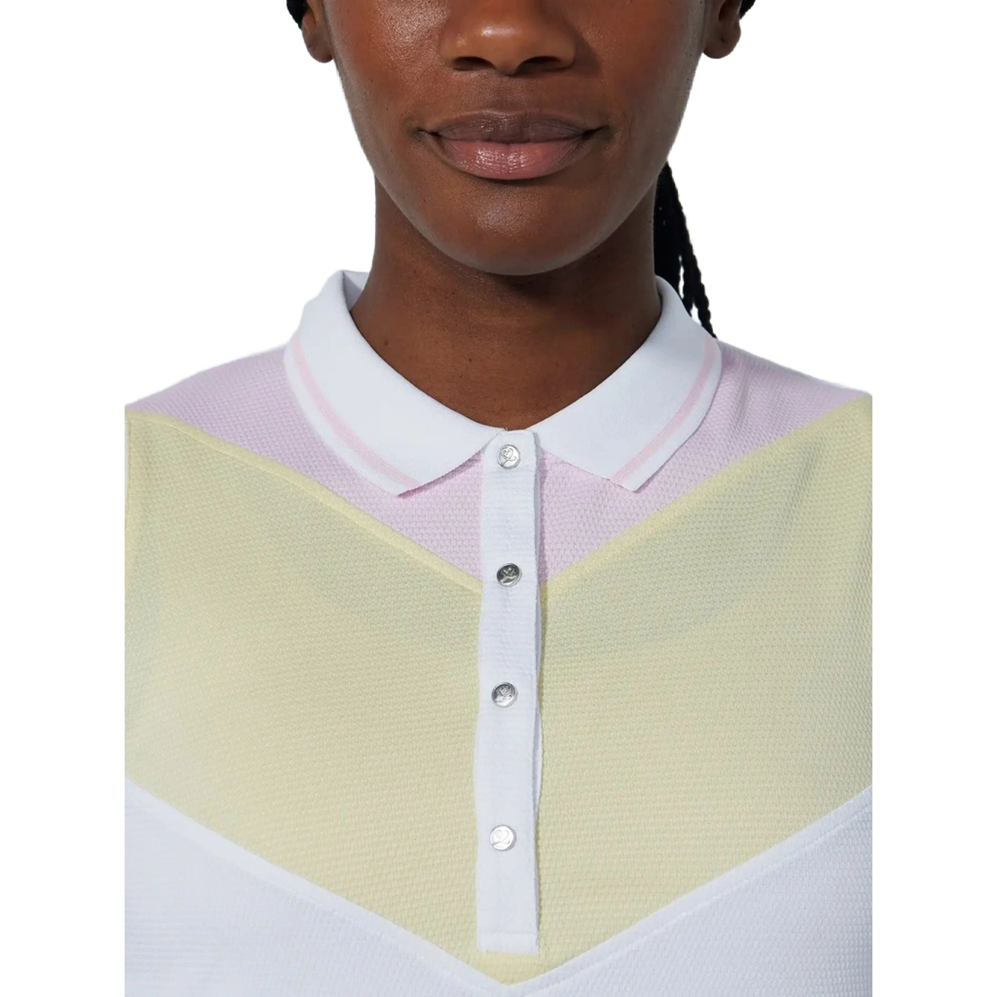 Daily Sports Match Sleeveless Golf Polo Damen