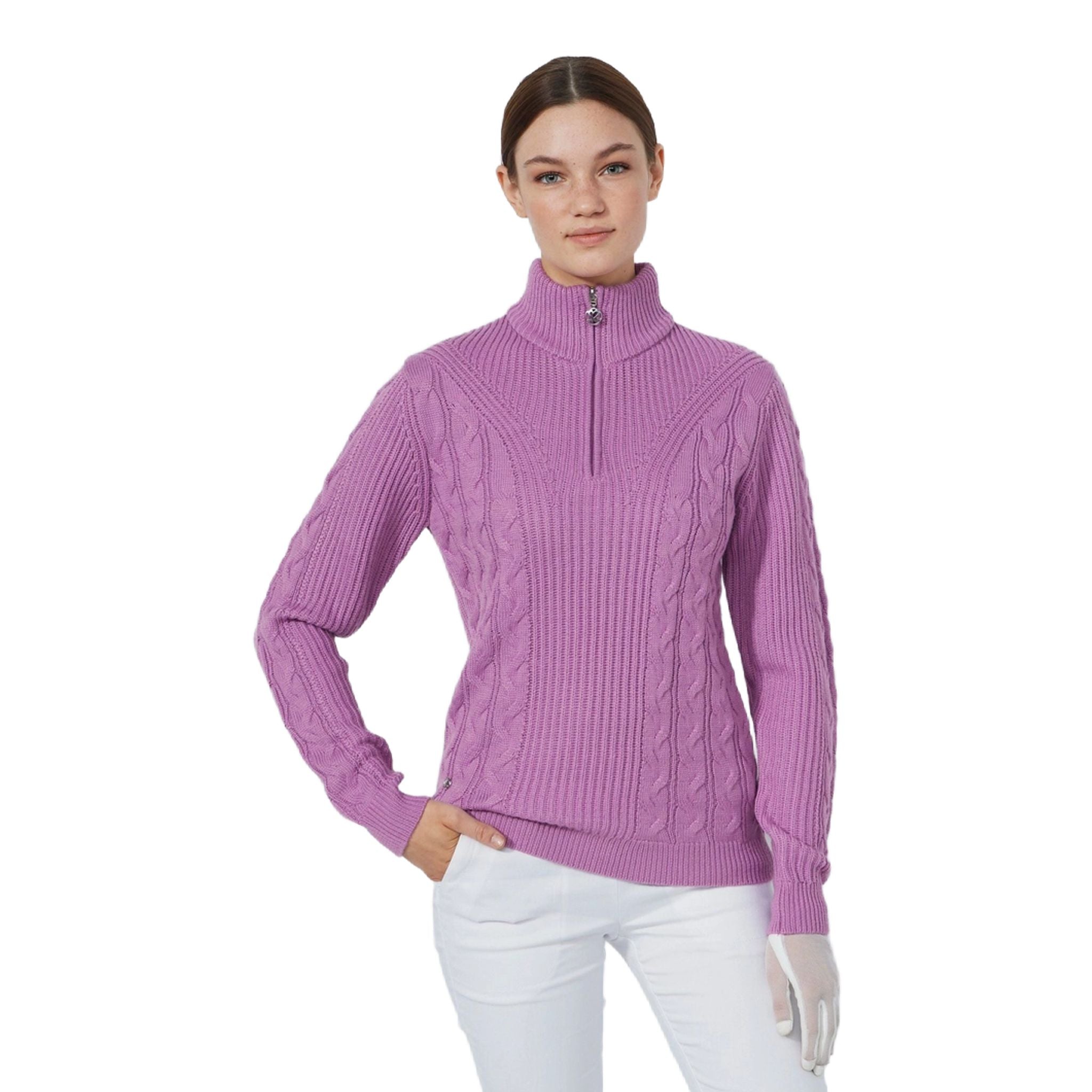 Daily Sports Lined Cable Pullover Damen