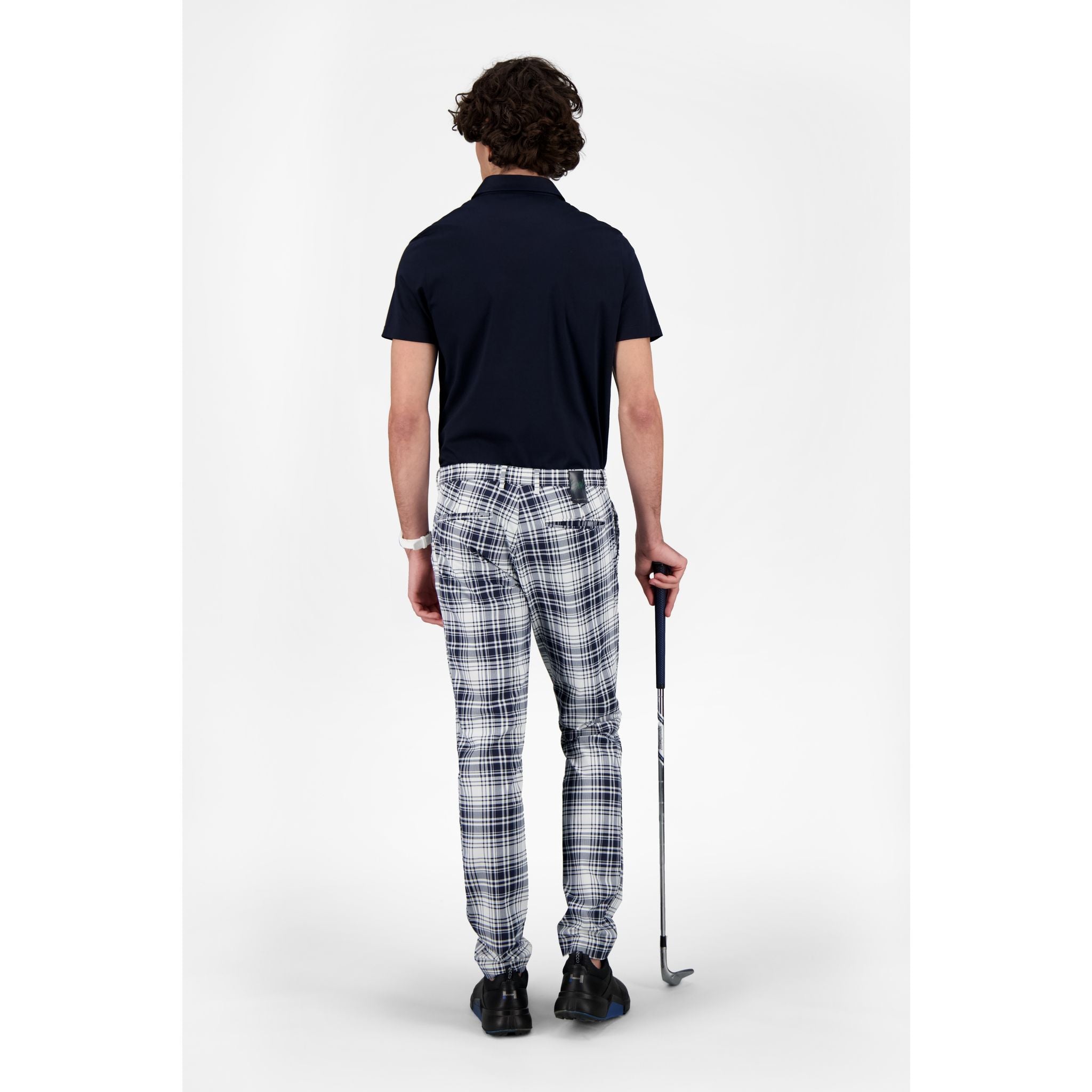 Alberto Ian Check Golfhose Herren