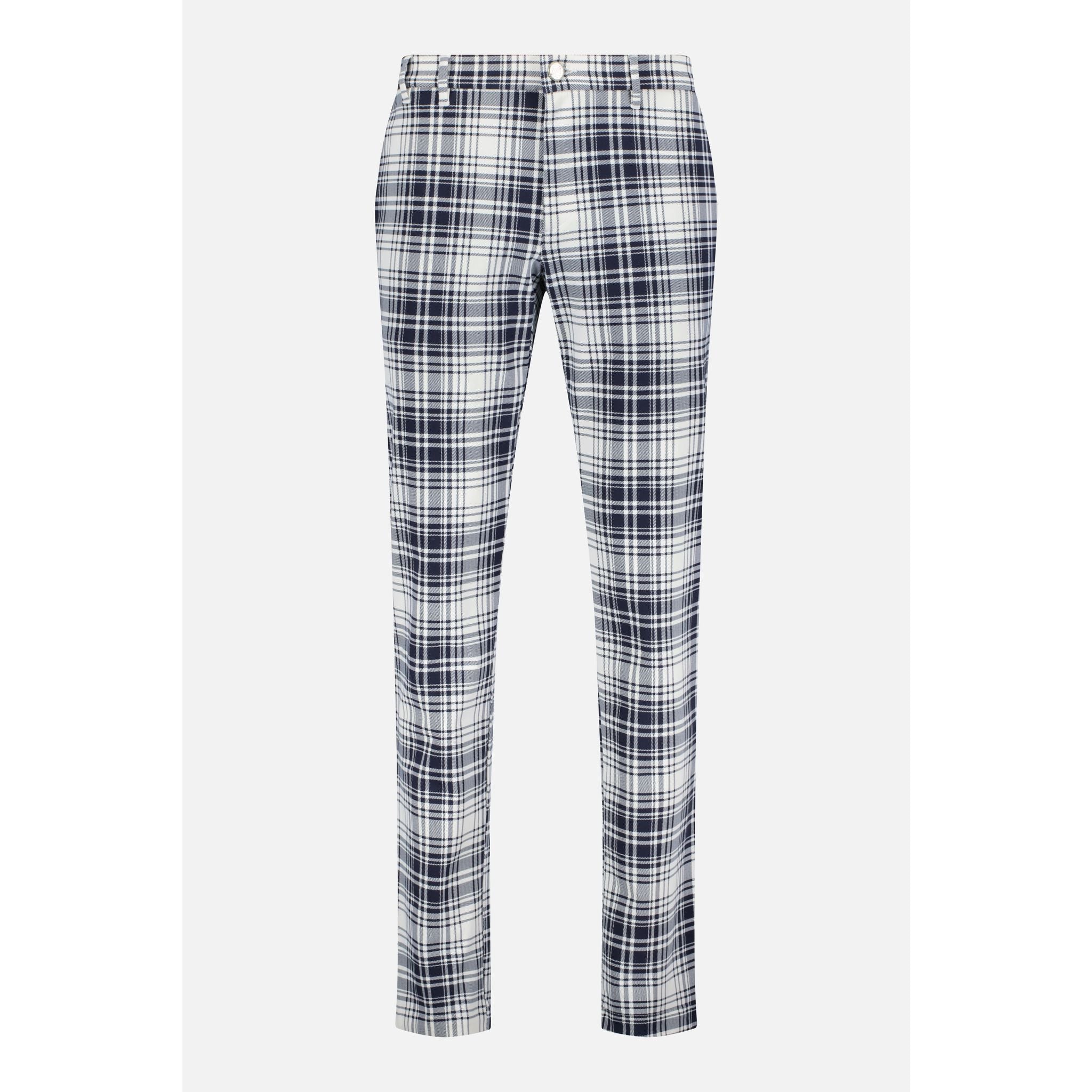 Alberto Ian Check Golfhose Herren