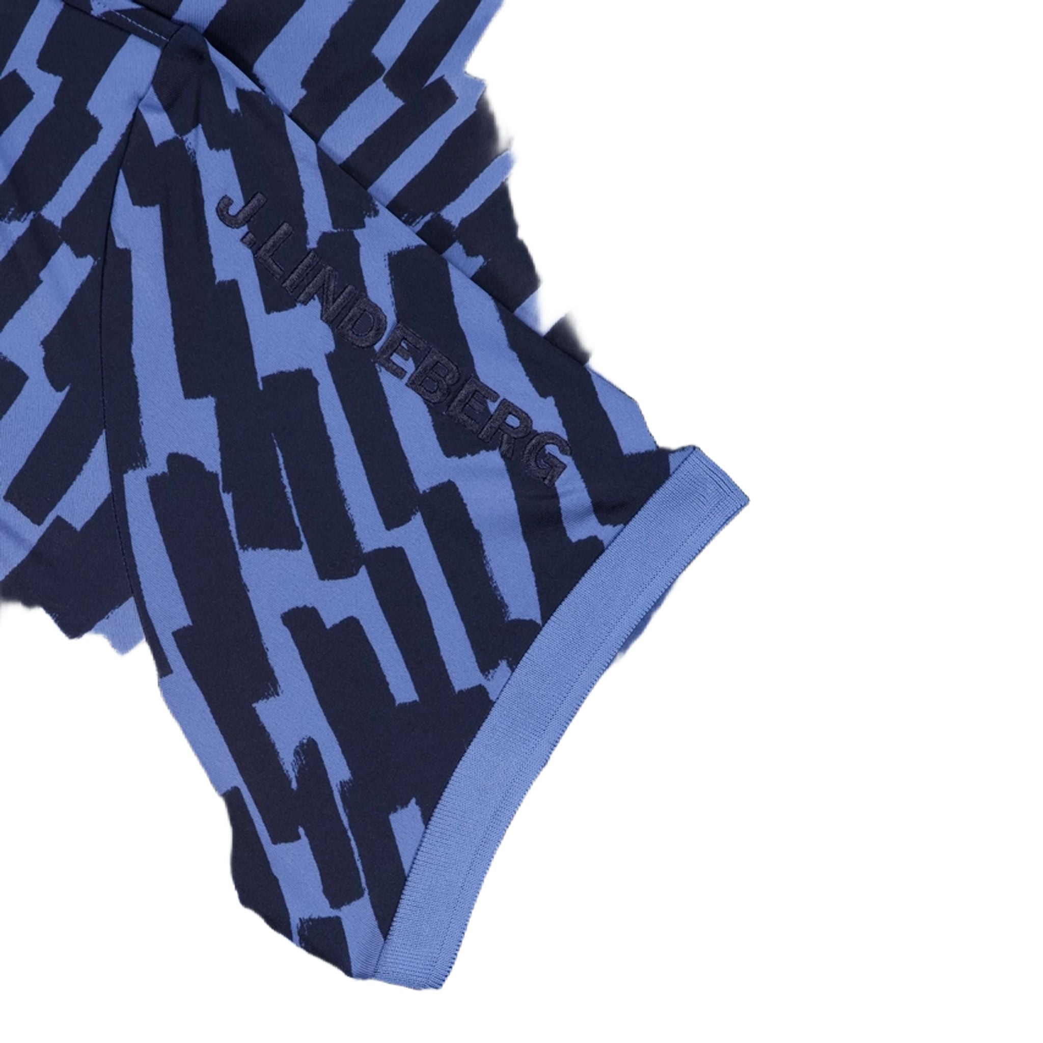 J. Lindeberg Tour Tech Print Polo Herren