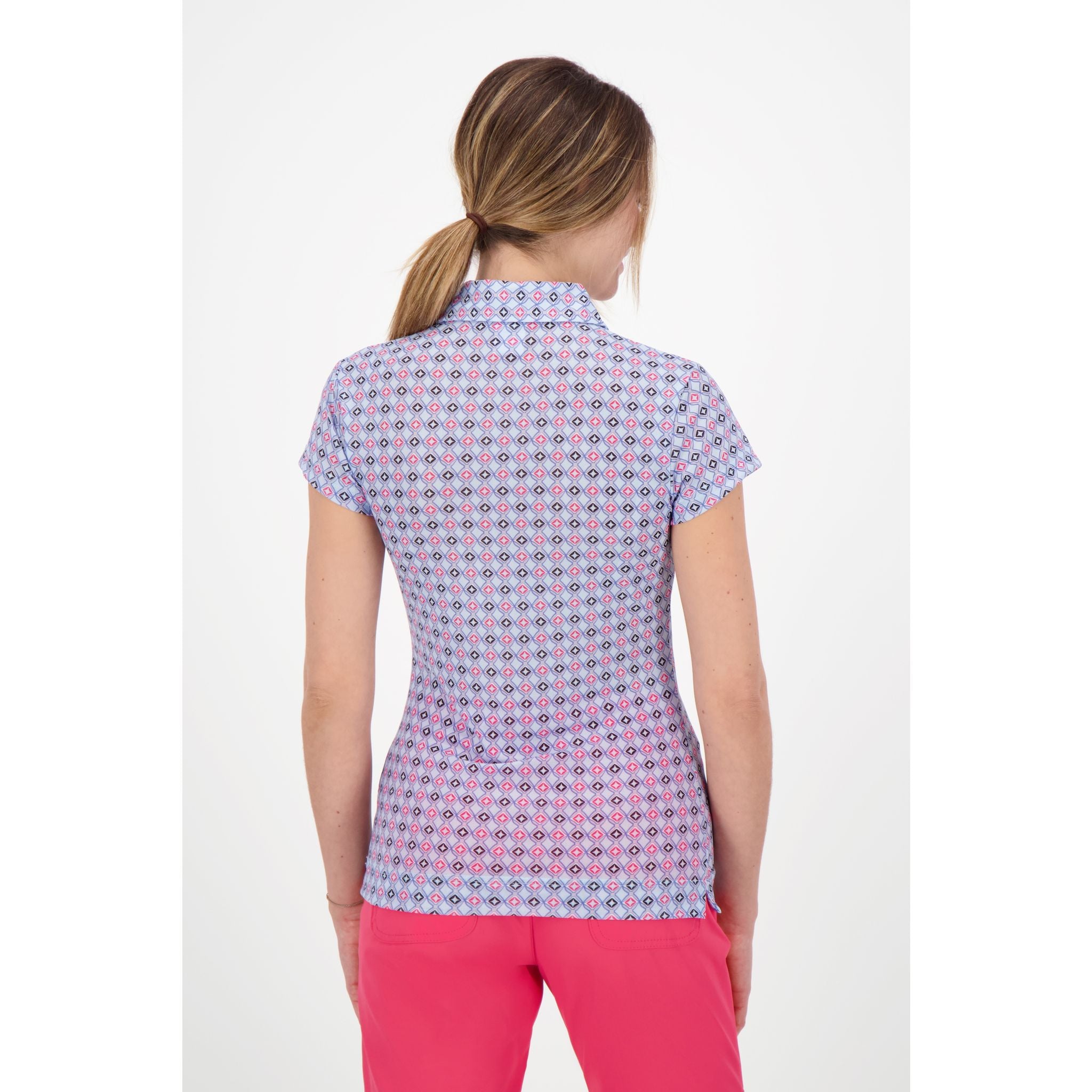 Daily Sports Polo SS W Sue Mesh Cap Breeze Damen