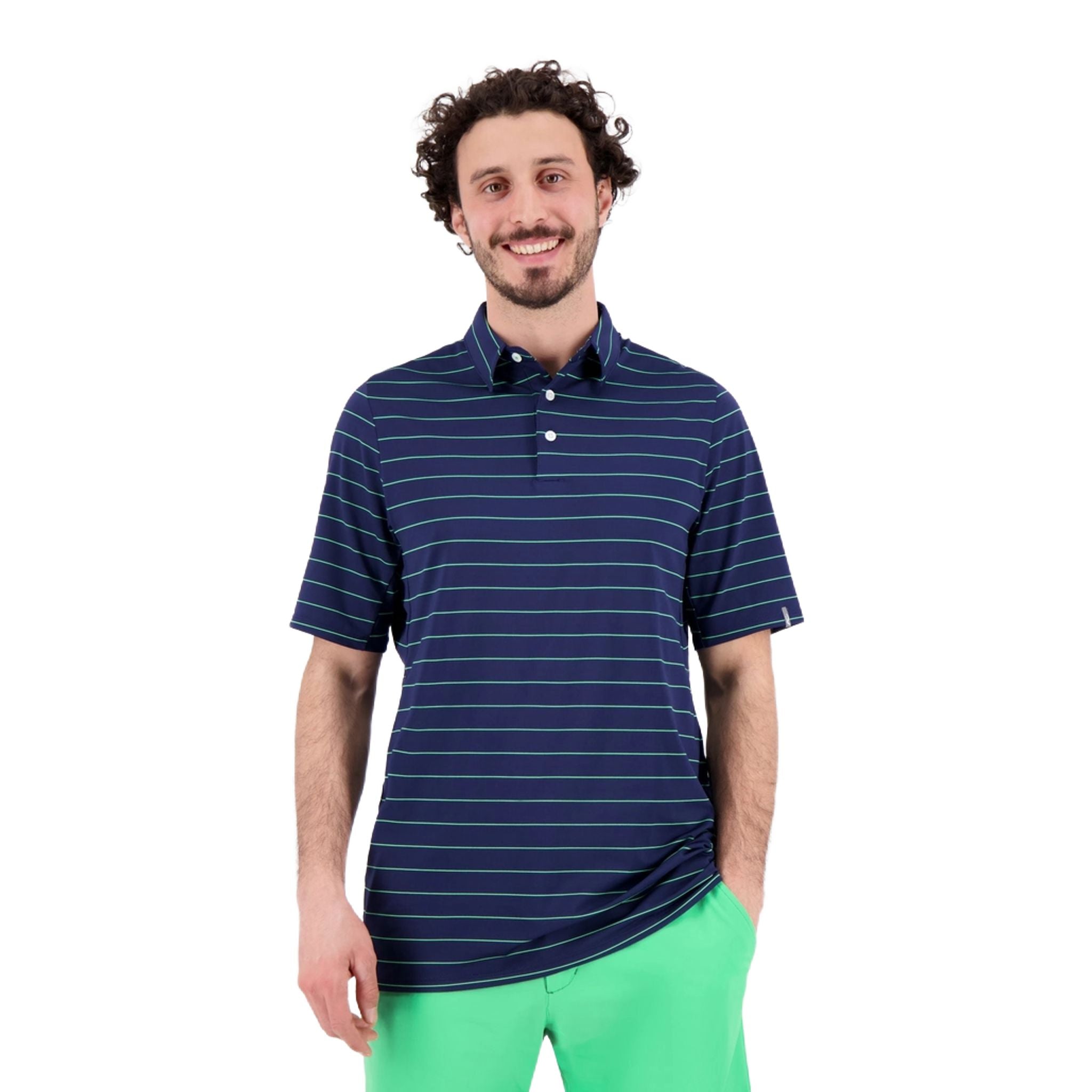 Kjus Soren Big Stripes Polo Herren