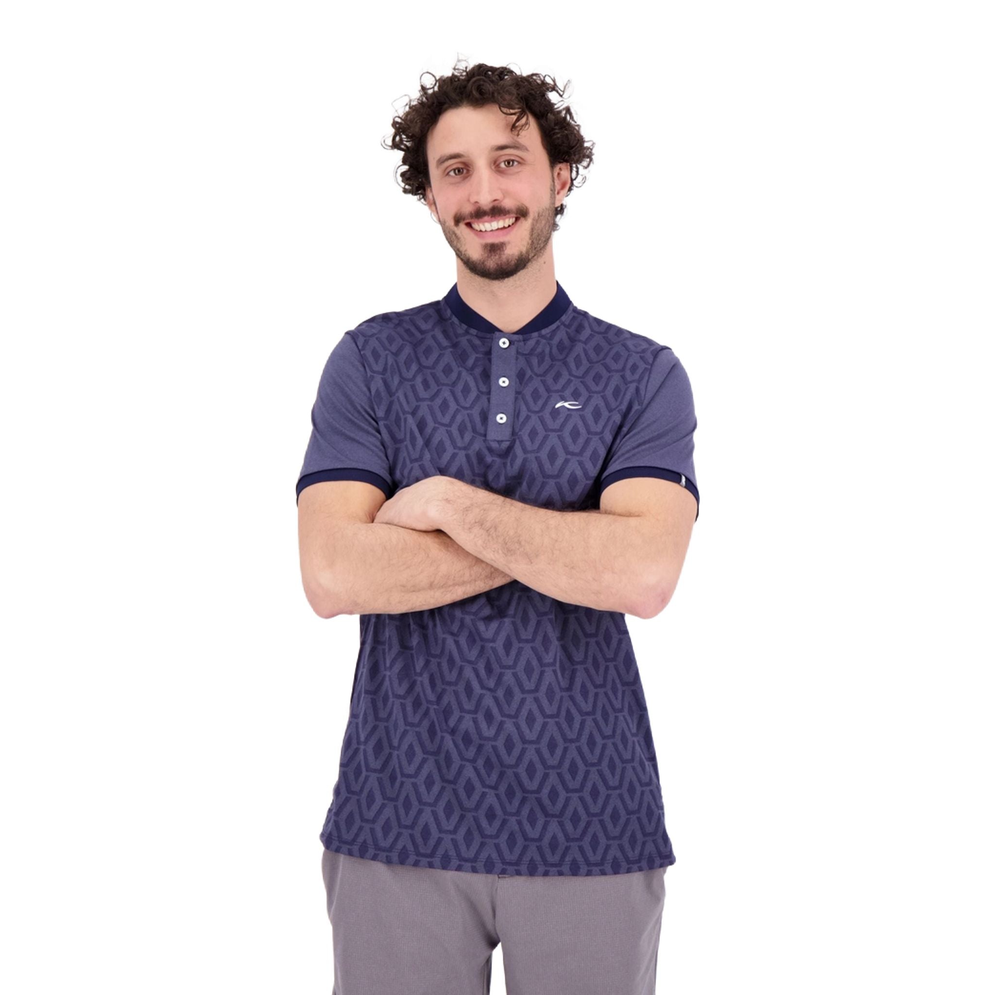 Kjus Lance Jacquard Poloshirt Herren
