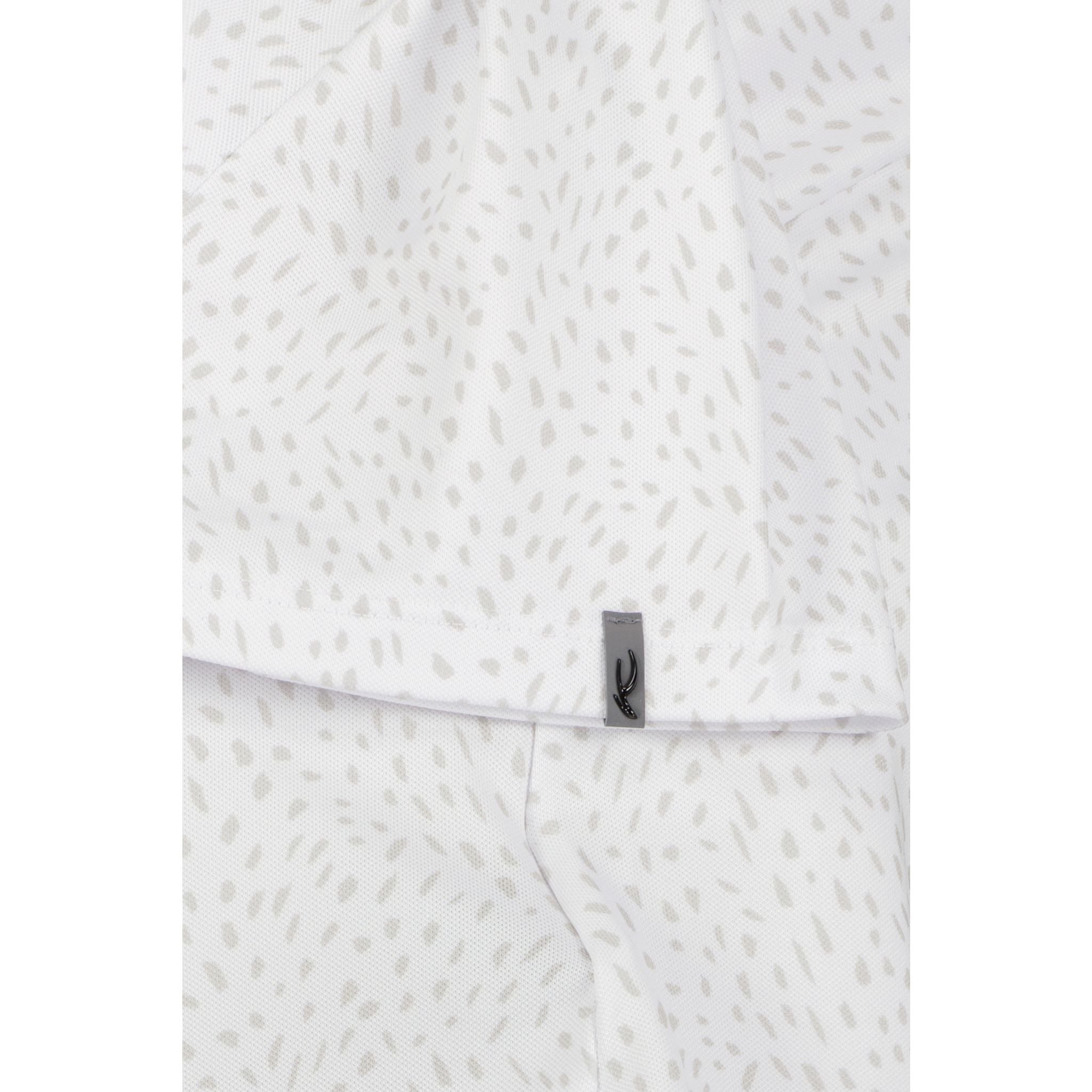 Kjus W Enya Printed Polo SS Weiß/Alloy Damen