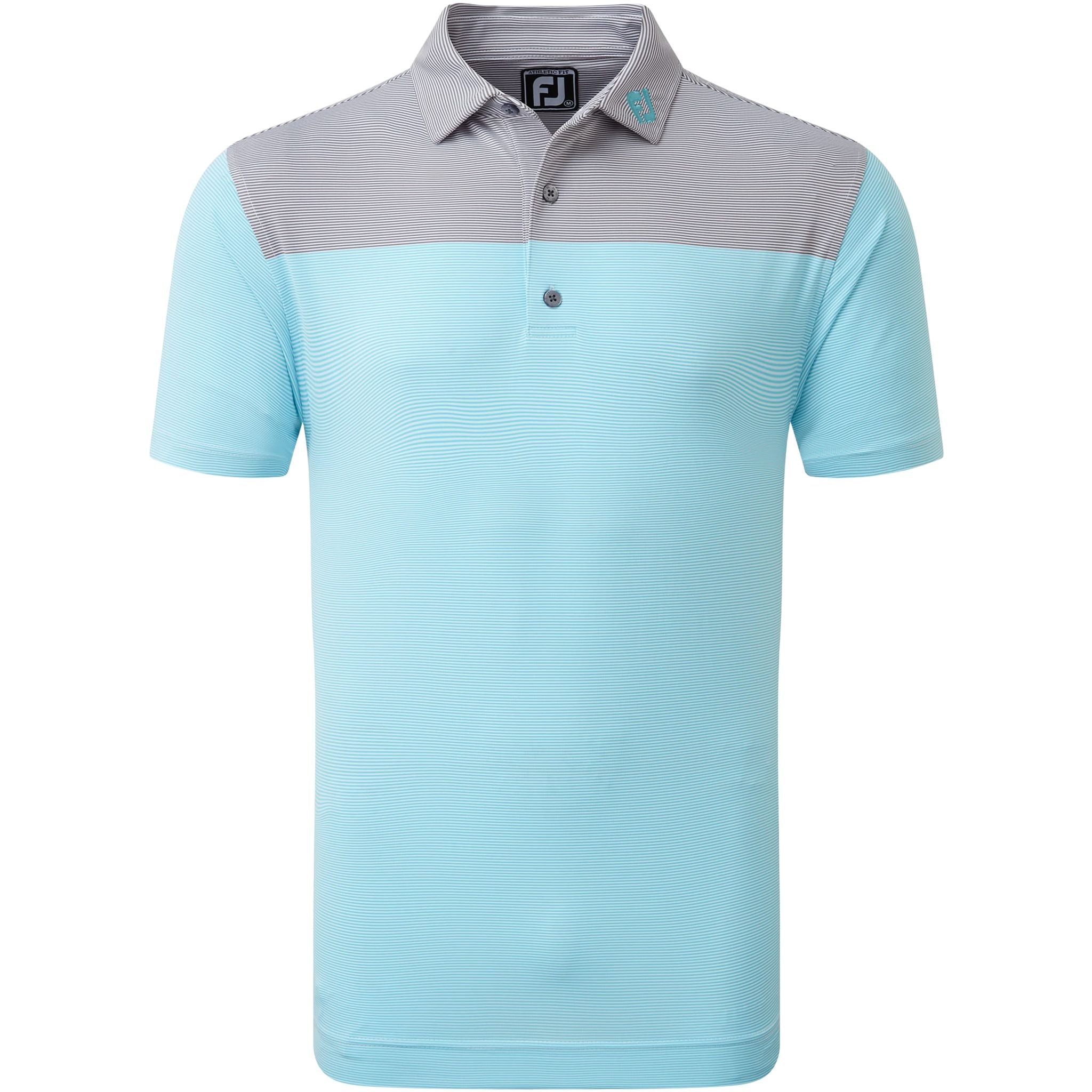 Footjoy End-on-End Block Poloshirt Herren