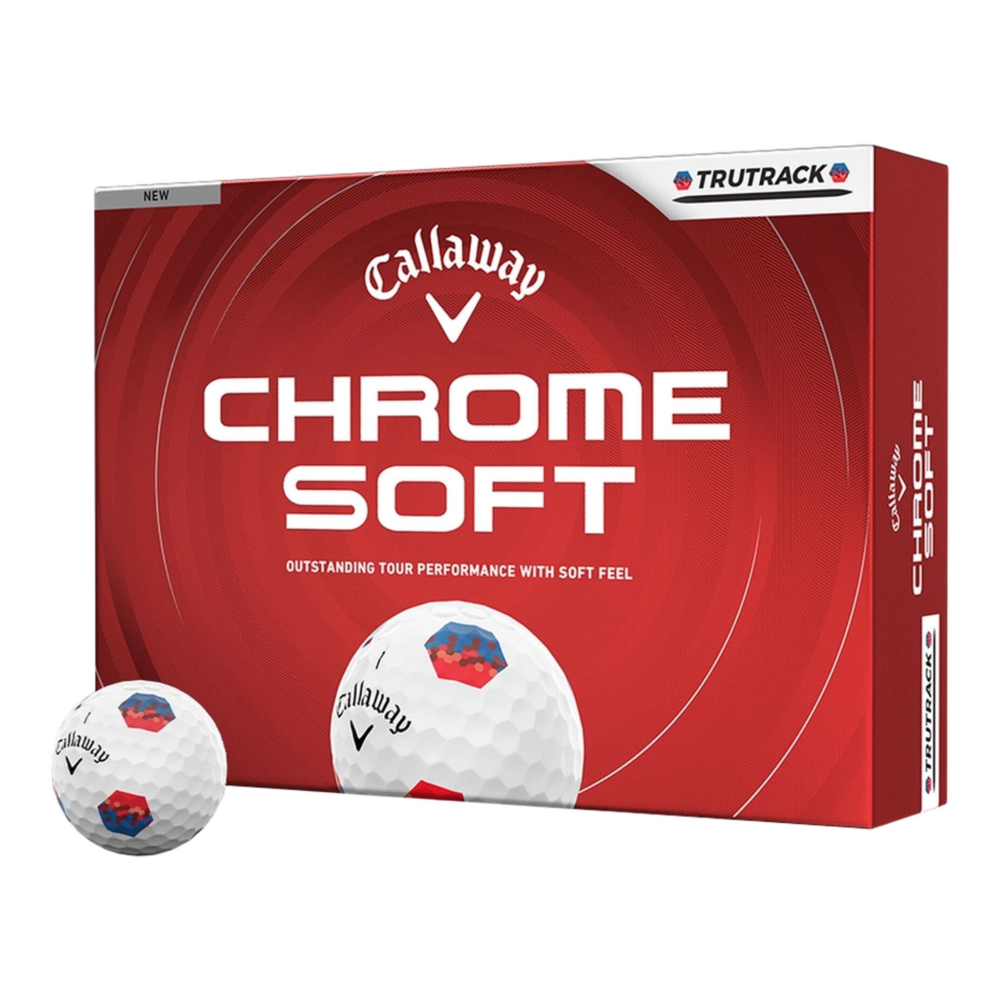 Golfové loptičky Callaway Chrome Soft TruTrack 26