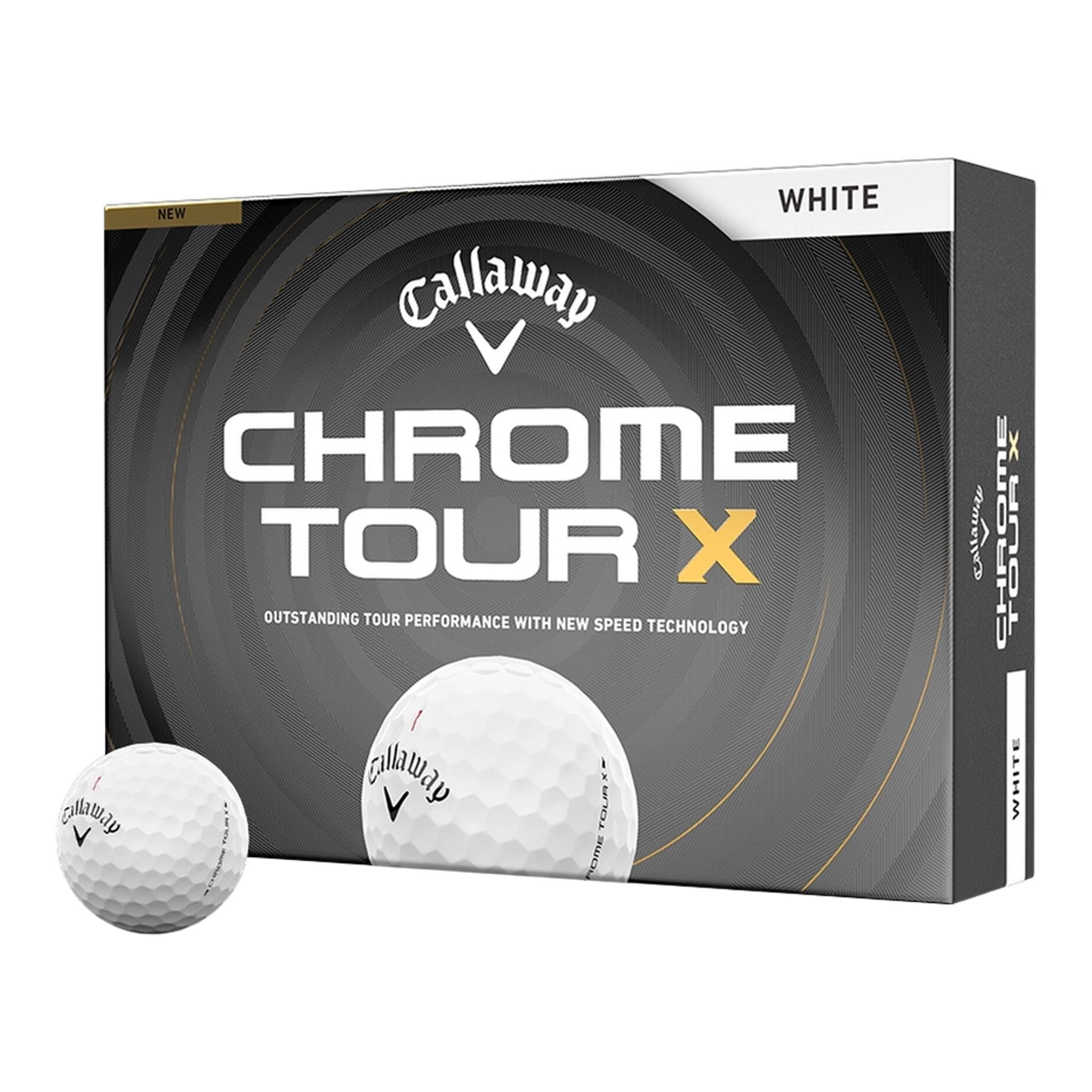 Golfové loptičky Callaway Chrome Tour X 26