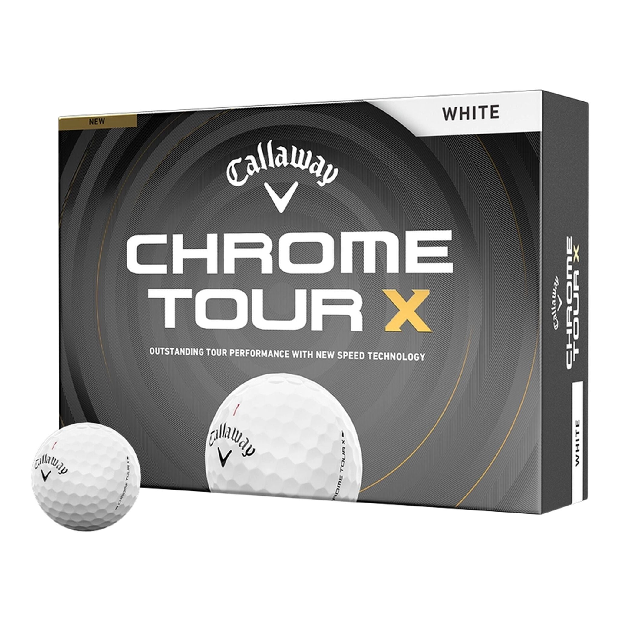 Golfové loptičky Callaway Chrome Tour X 26