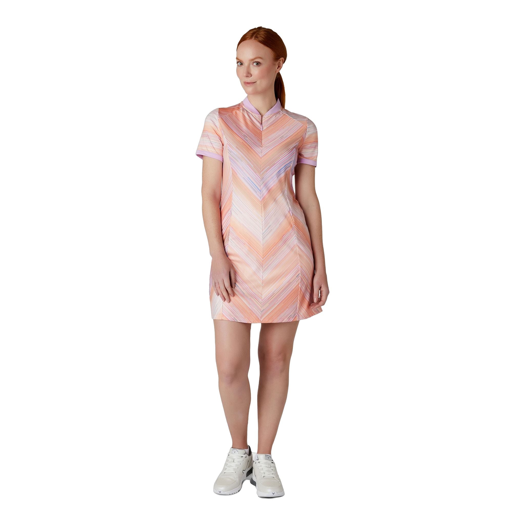 Callaway Striped Sleeveless Kleid Damen
