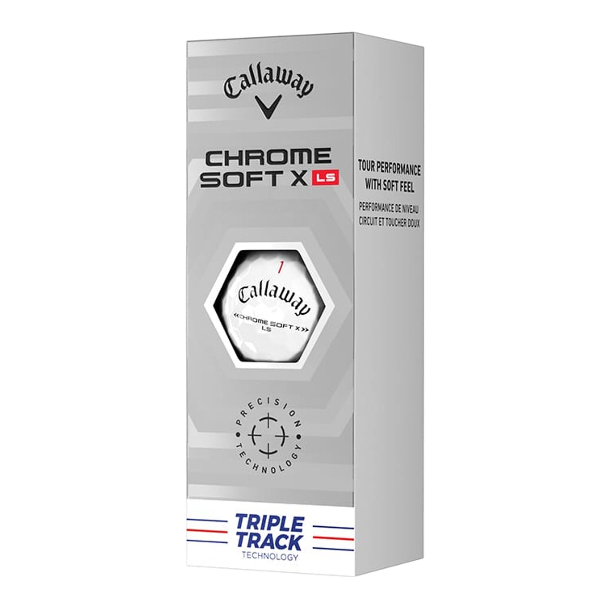Golfové loptičky Callaway Chrome Soft X LS (2022)