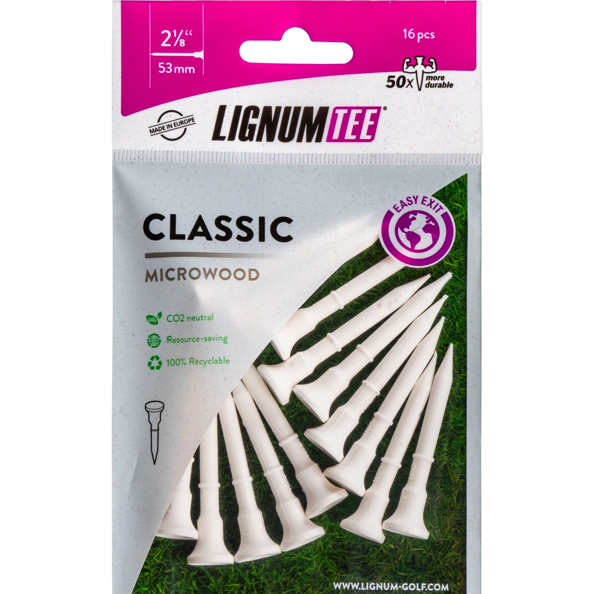 Klasické tričko Lignum 53 mm