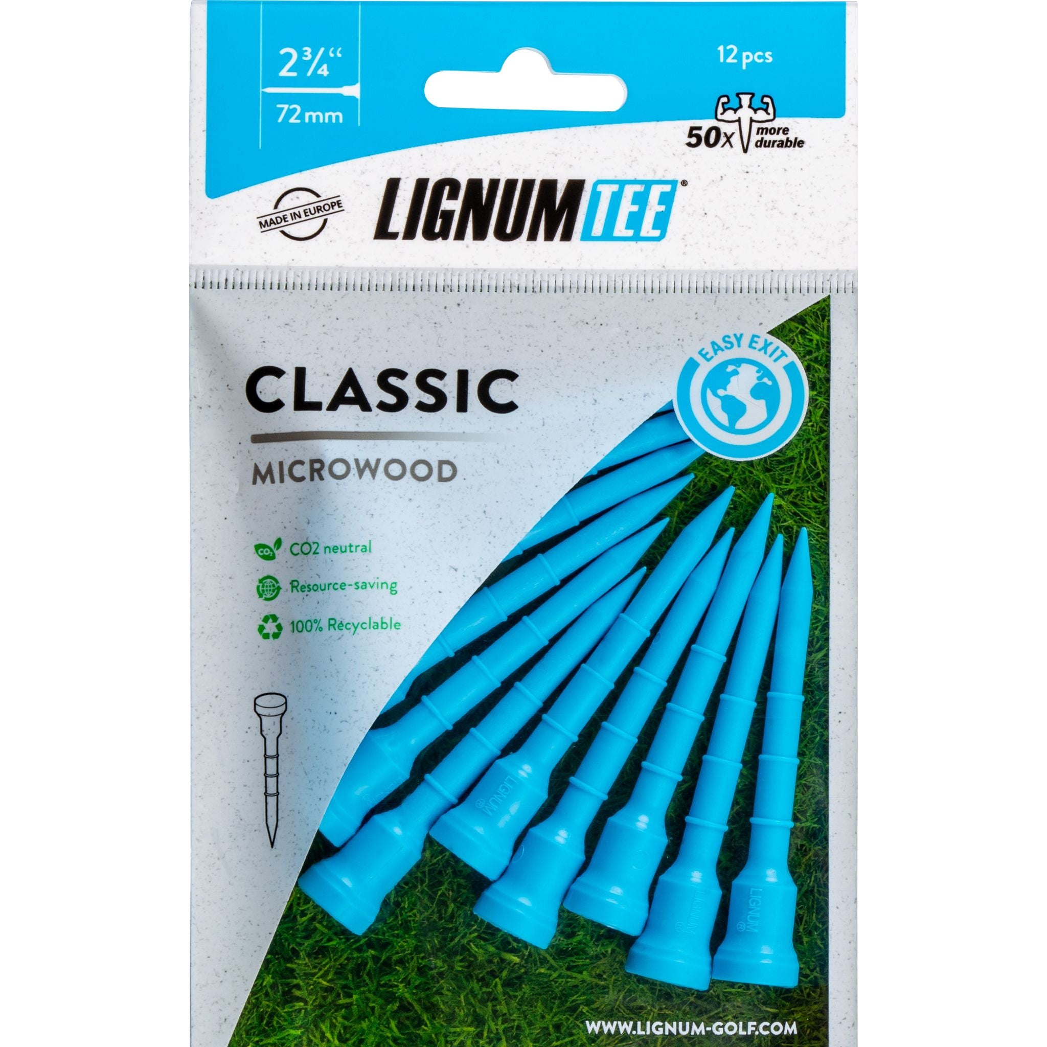 Klasické tričko Lignum 72 mm