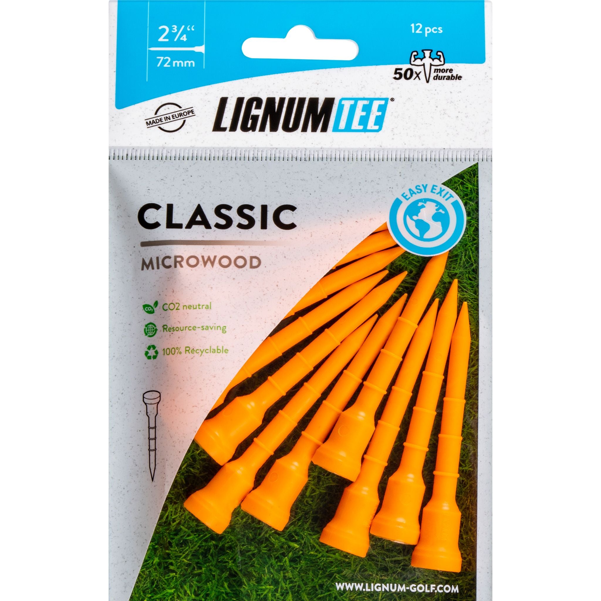 Klasické tričko Lignum 72 mm