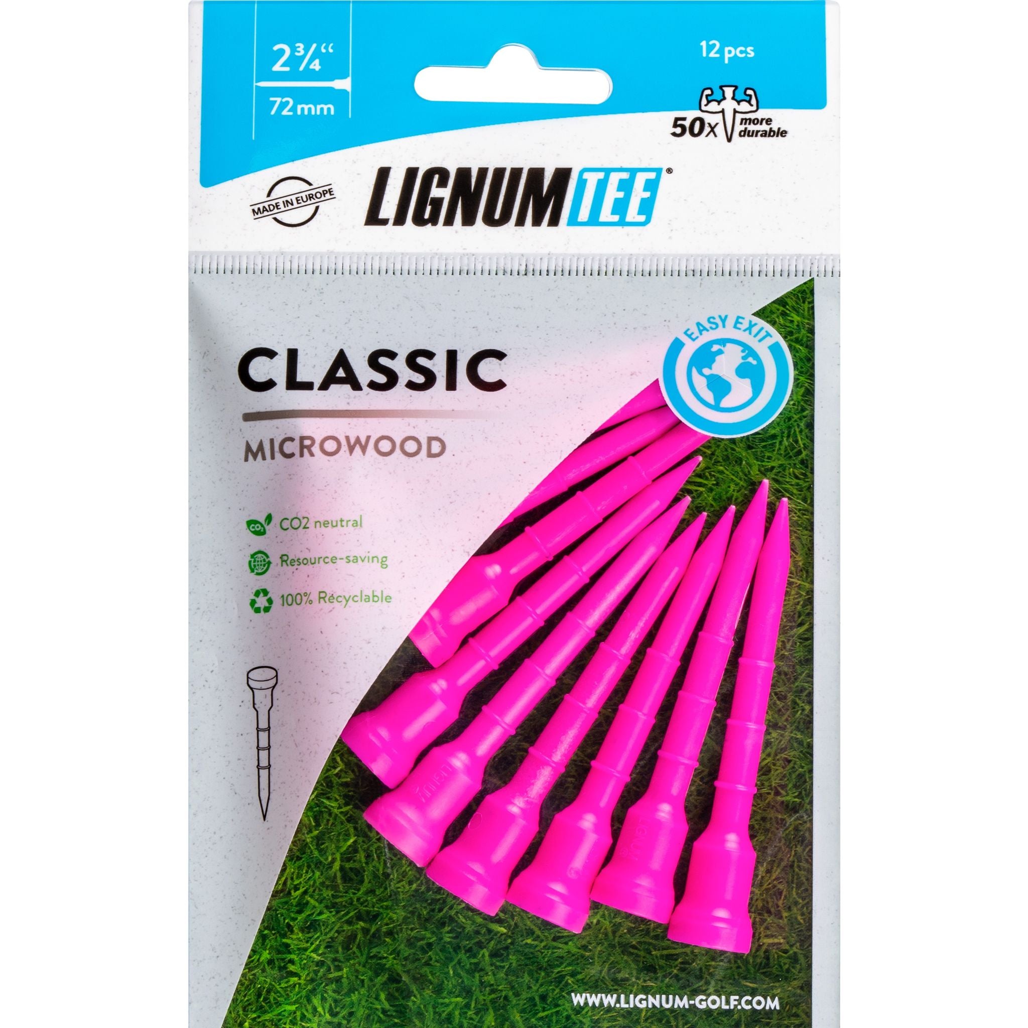 Klasické tričko Lignum 72 mm