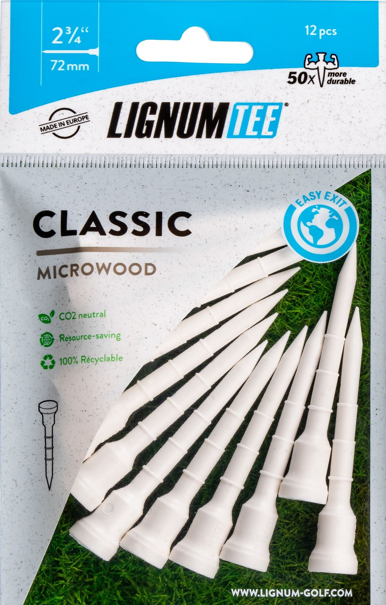 Tričká Lignum Classic 72 mm