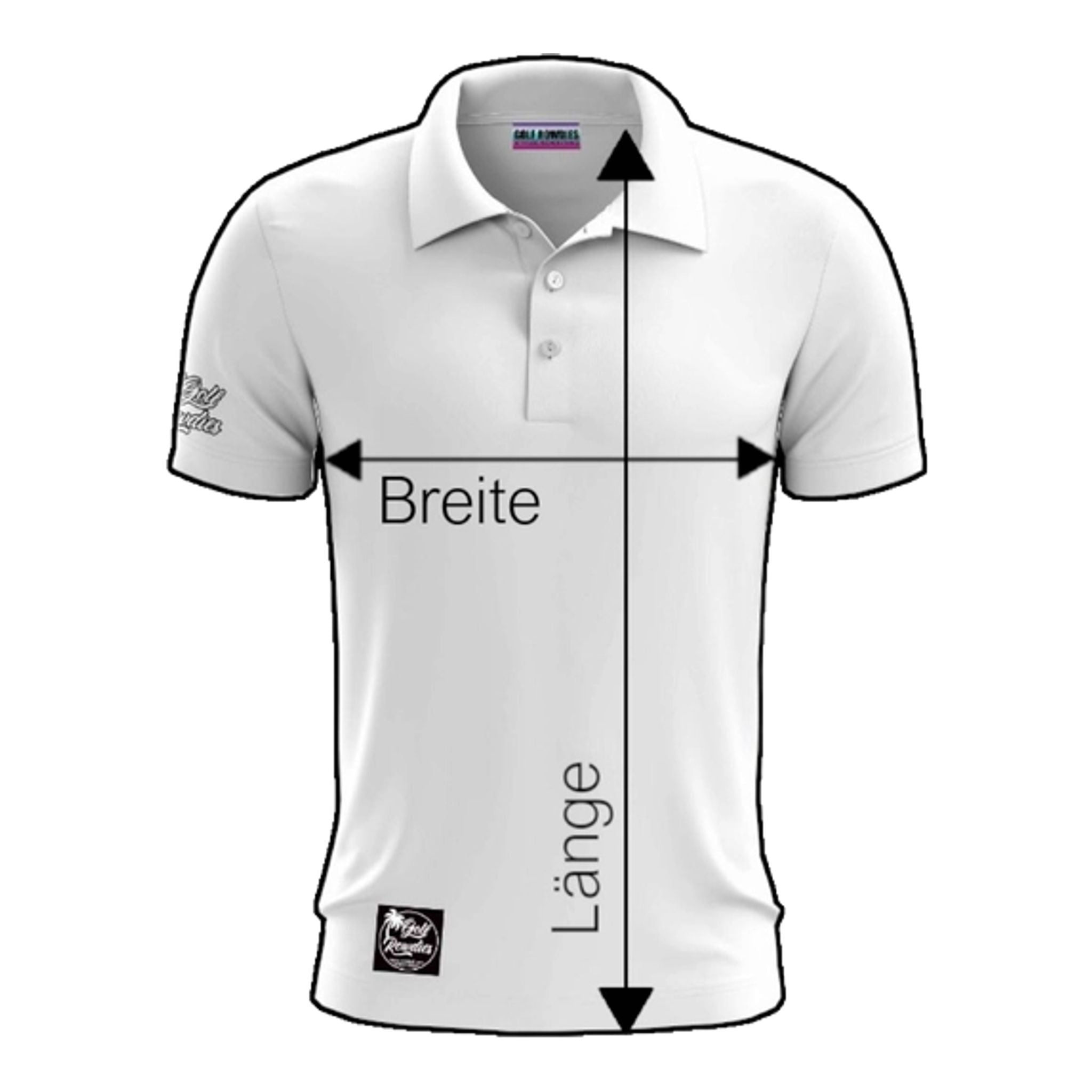Golf Rowdies Fairway Lovestory Polo Herren