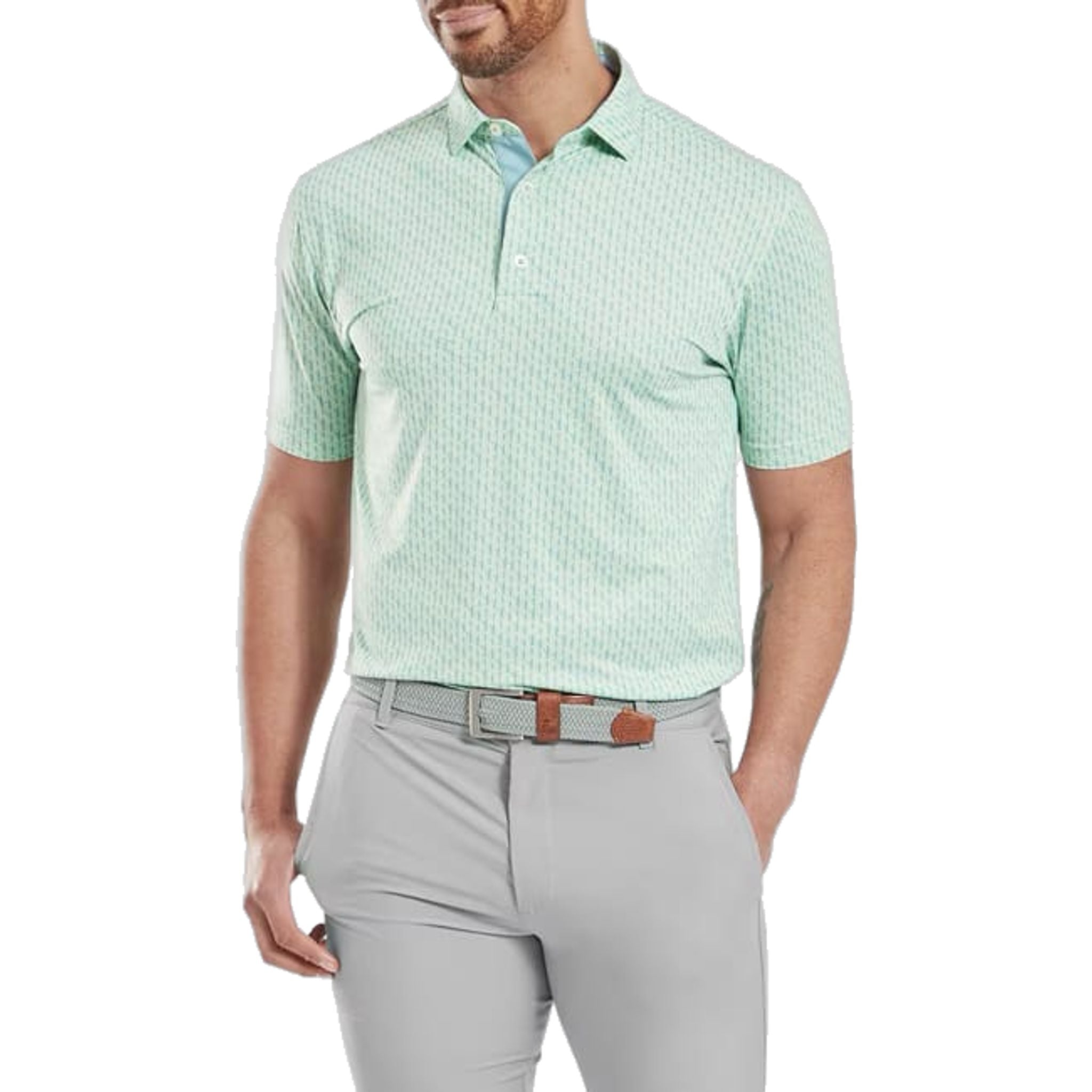 Footjoy Figure Print Polo Men