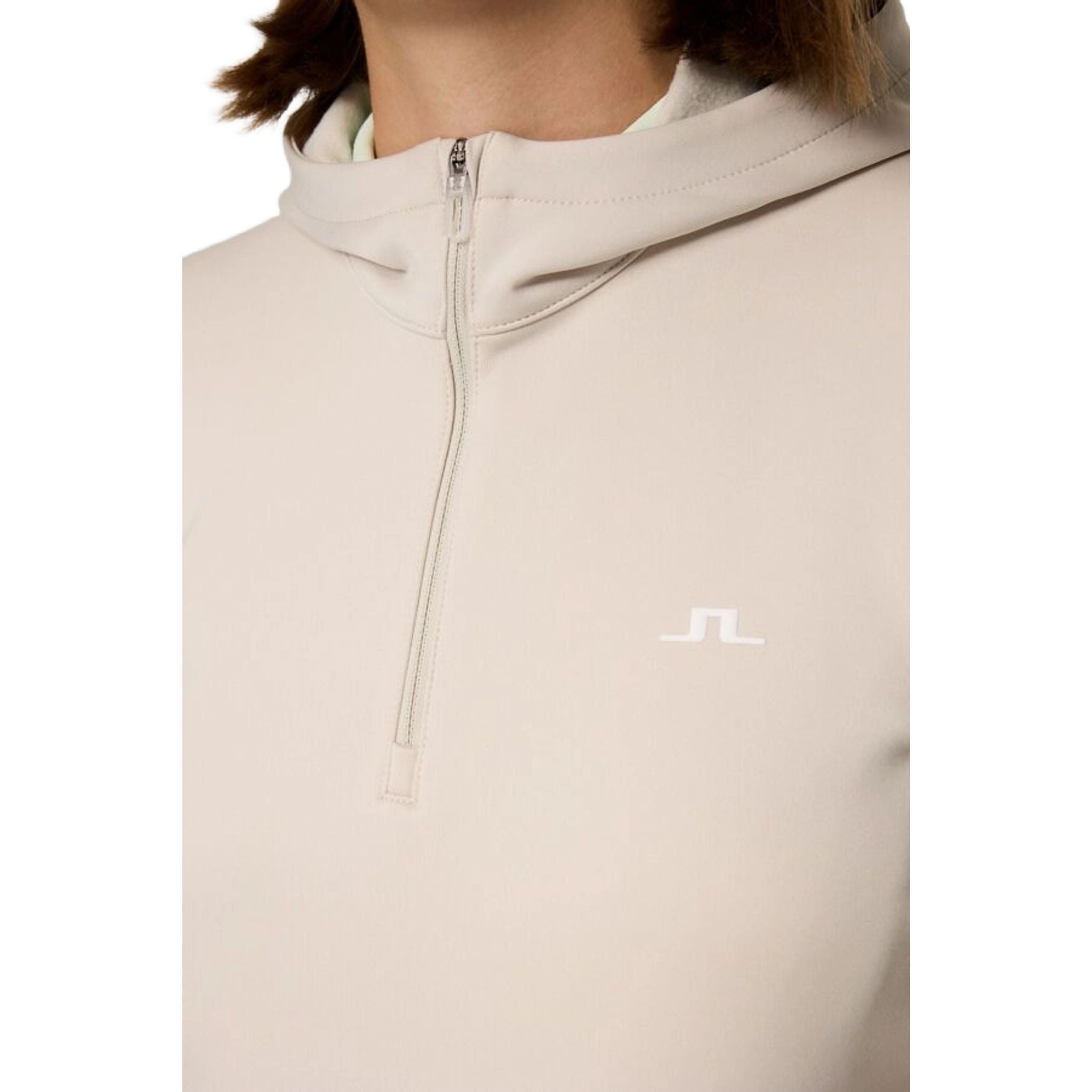 J. Lindeberg Aerialle Quarter Zip Kapuzenjacke Damen