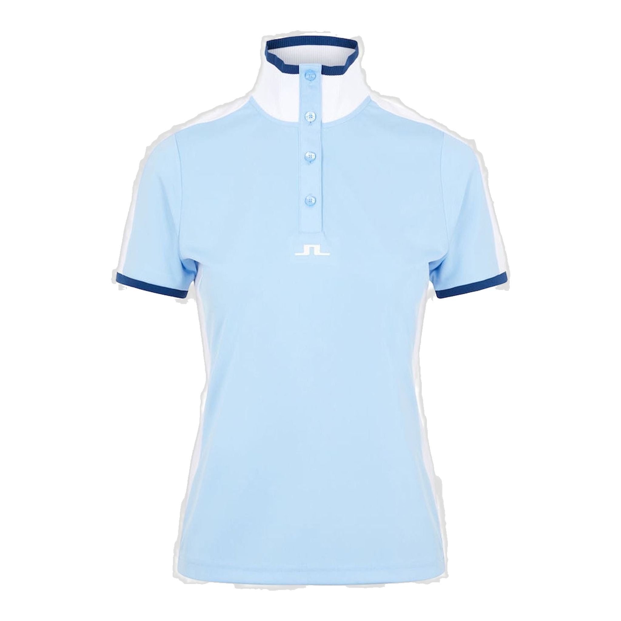 J. Lindeberg W Minna SS Polo Summer Blue Damen