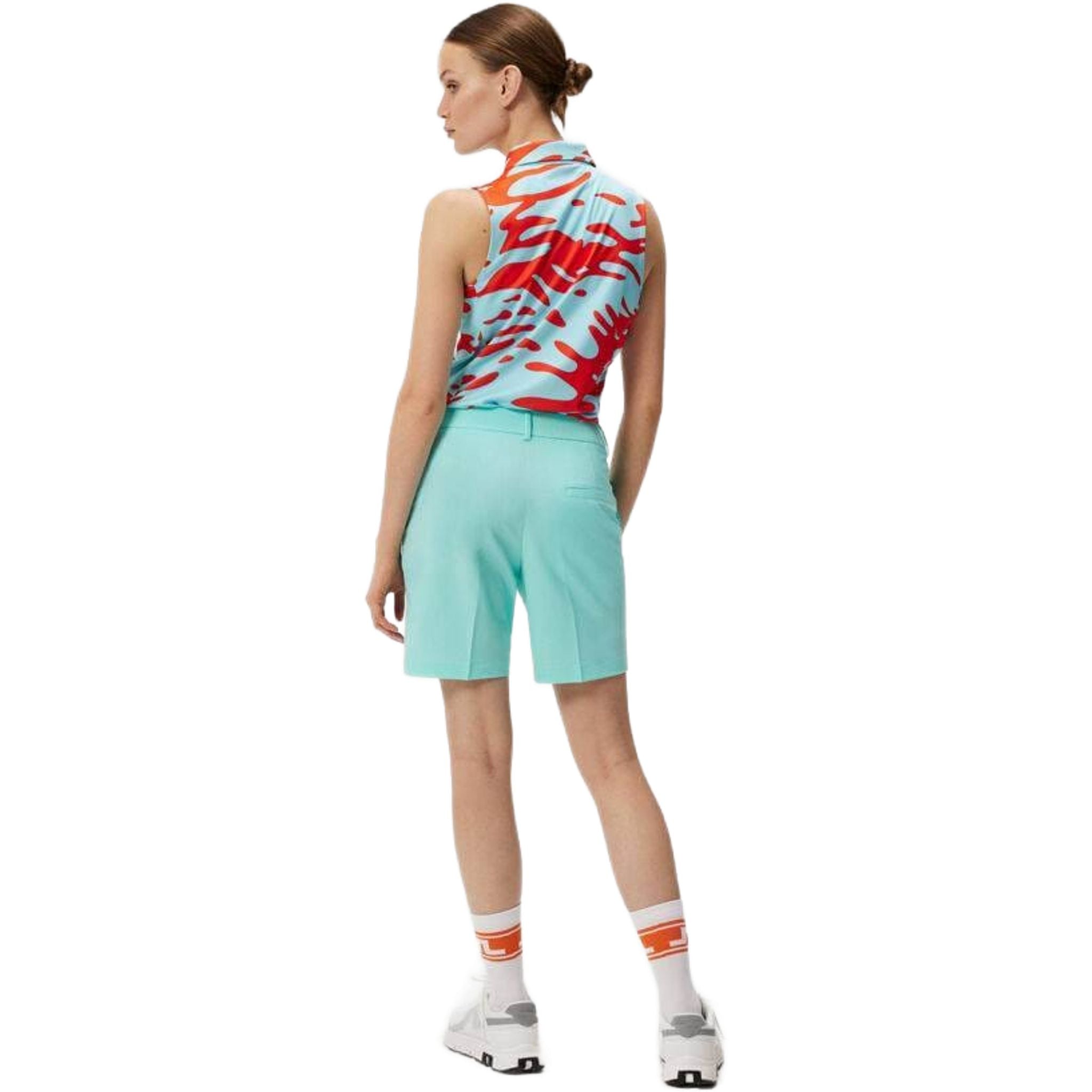 J. Lindeberg Dena Print Top Women bez rukávov