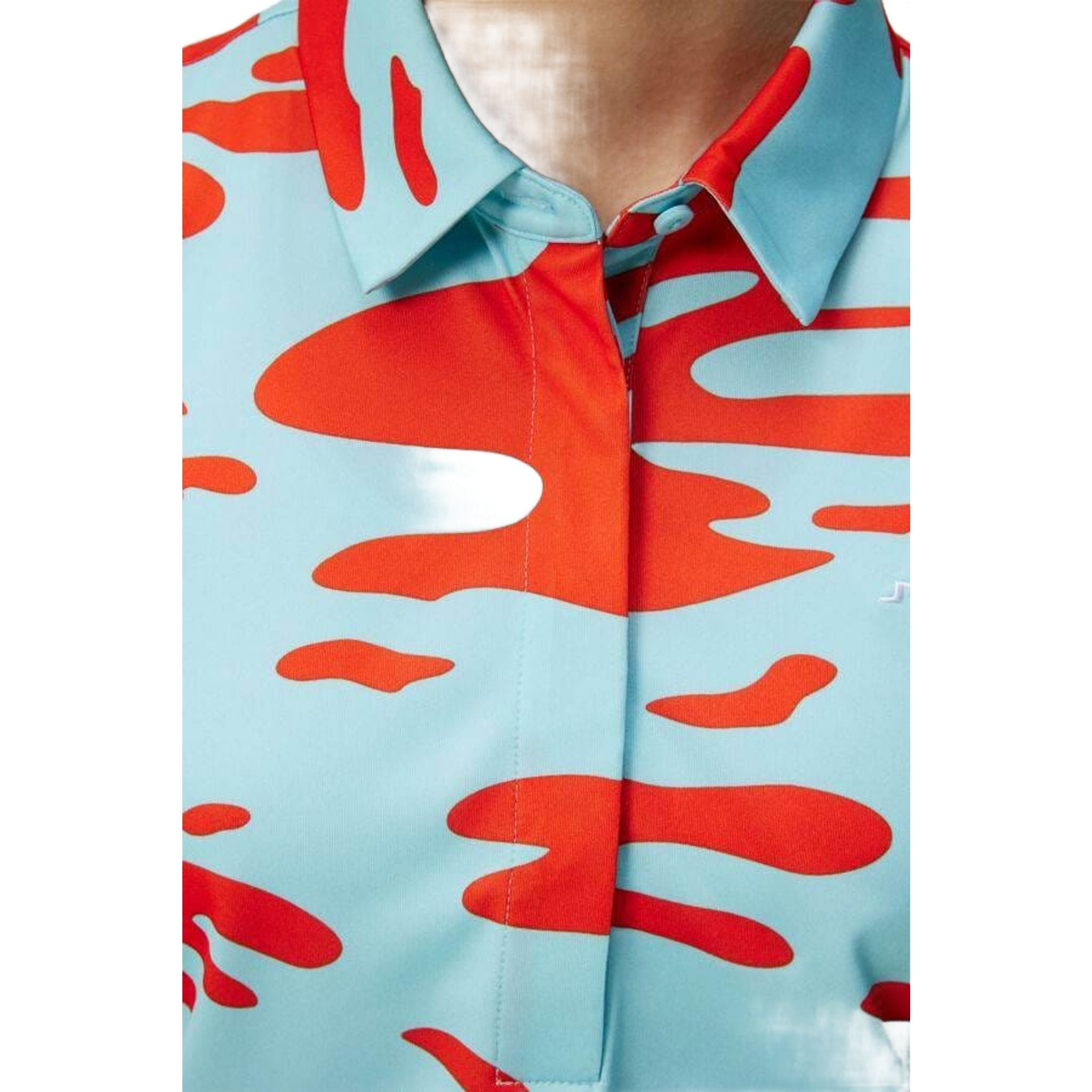 J. Lindeberg Dena Print Top Women bez rukávov