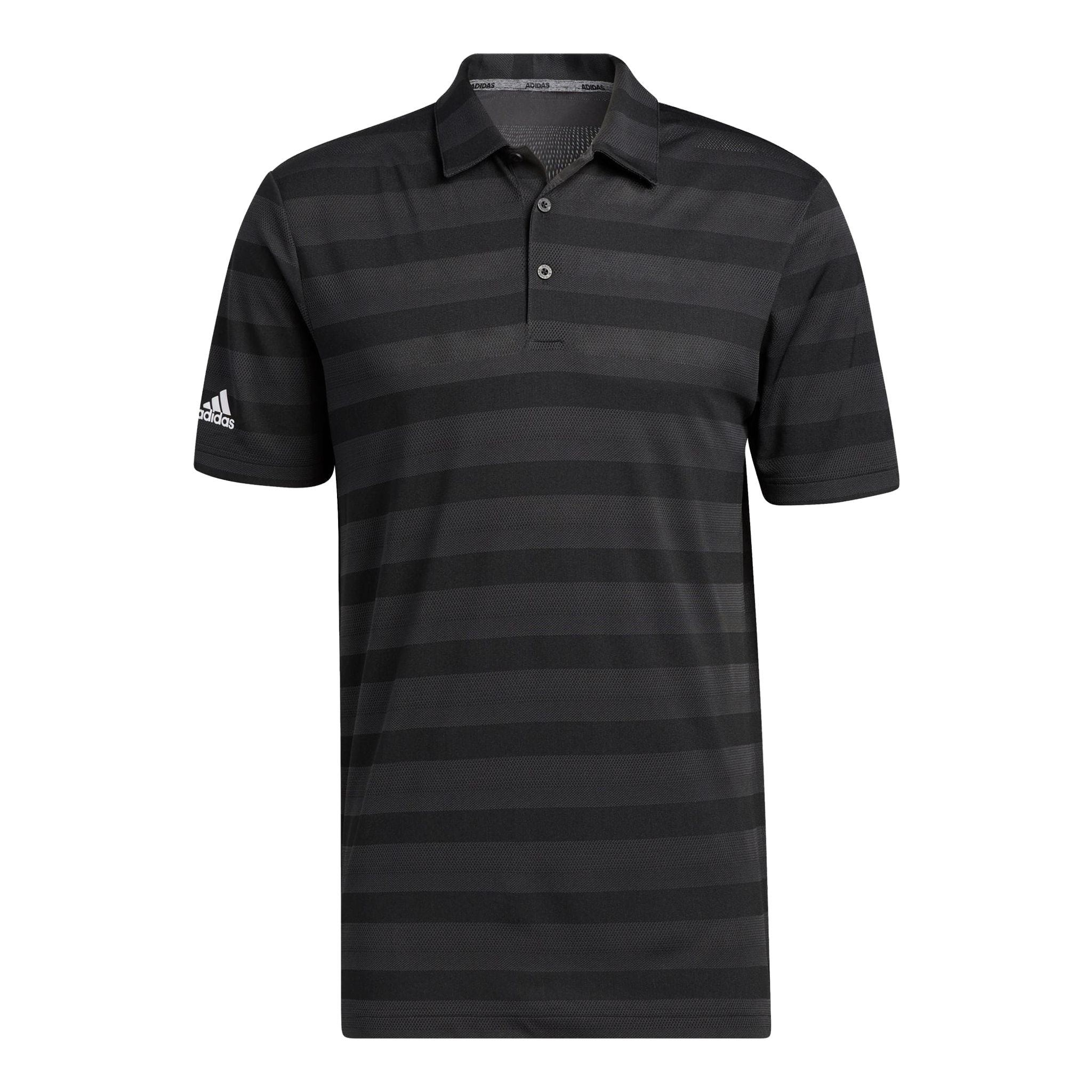 Adidas Two-Color Striped Poloshirt Herren