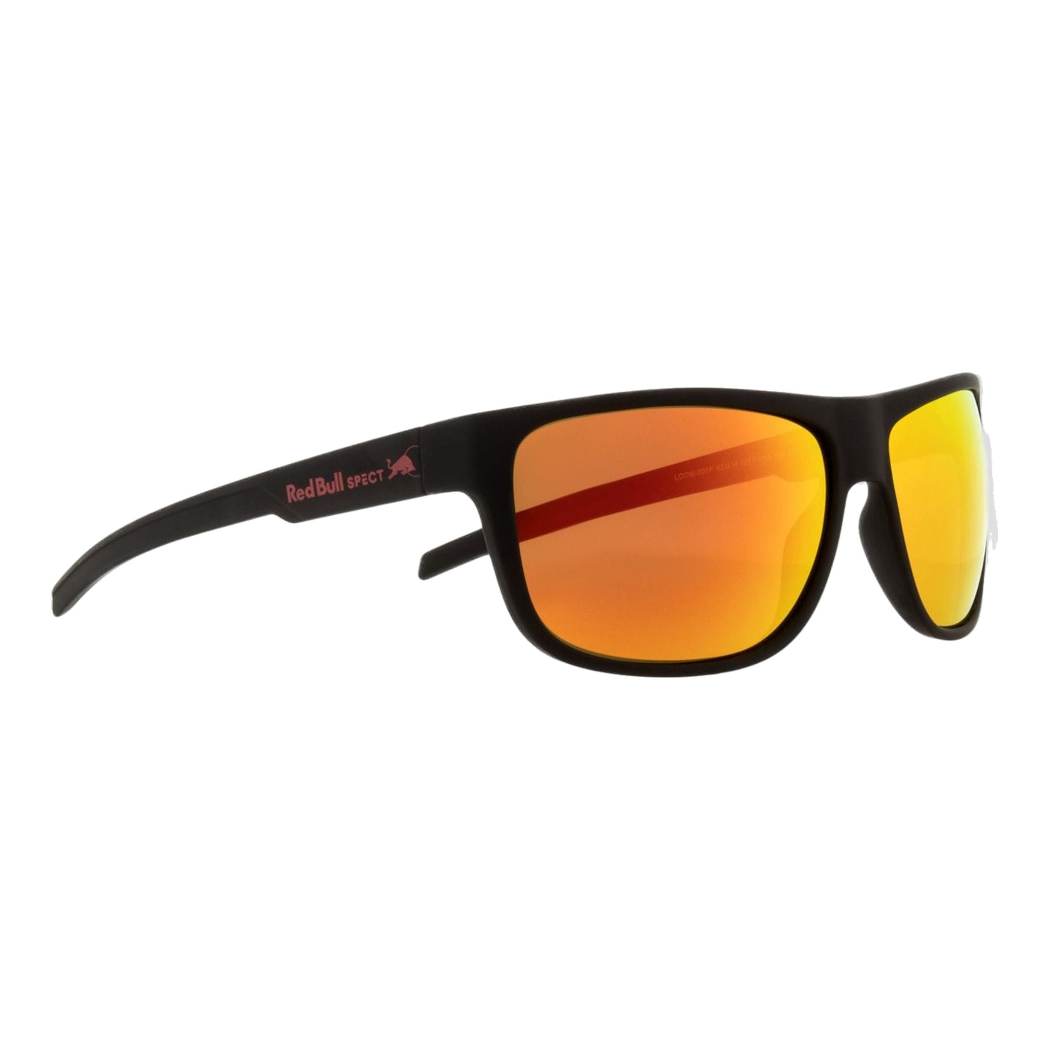 RedBull Spect Eyewear LOOM Schwarz/Braun Red Mirror