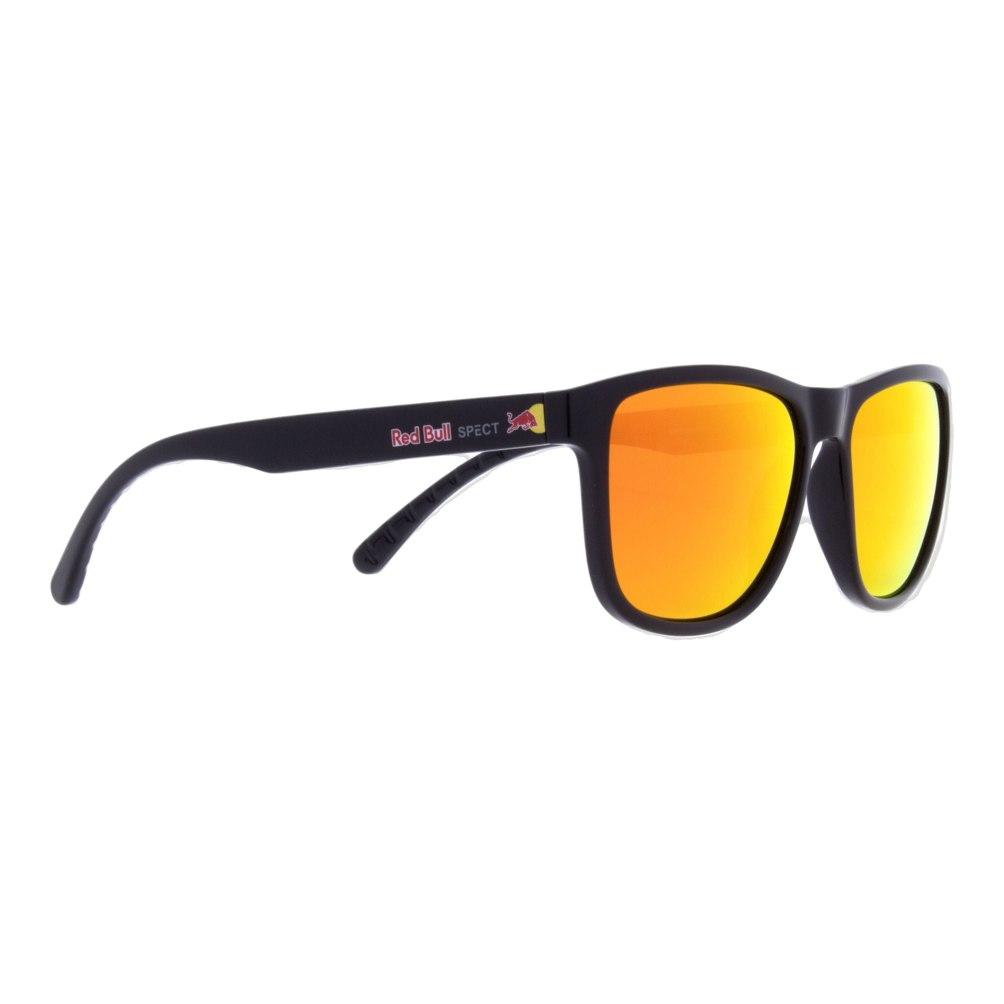 RedBull Spect Eyewear Marsh Black/Brown Red Mirror