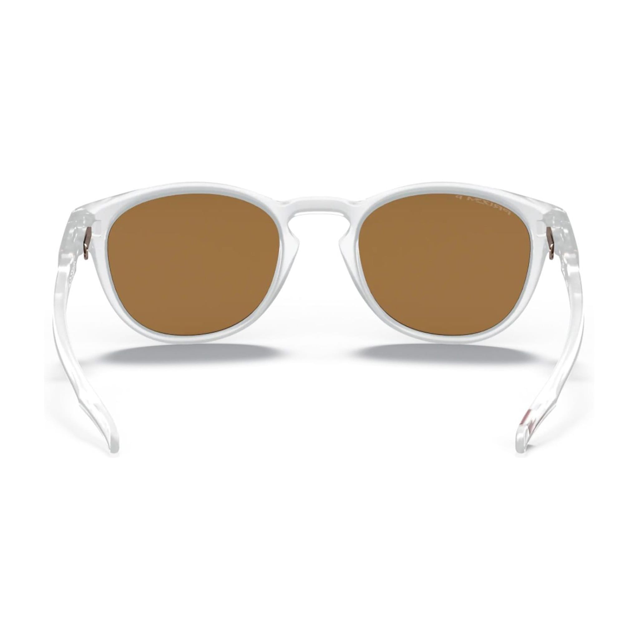 Oakley M Latch Matte Clear Prizm Rose Gold Polarized Herren