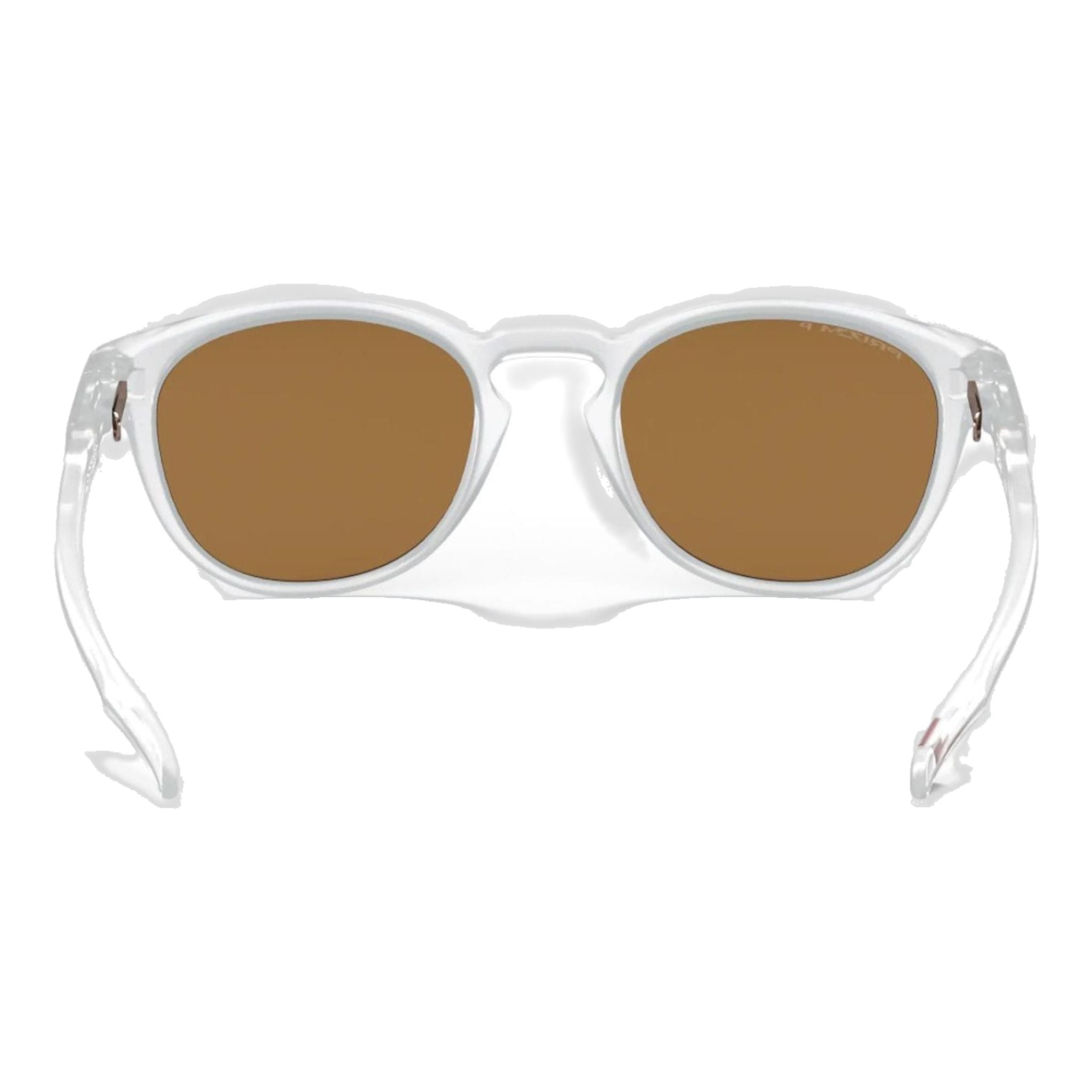 Oakley M Latch Matte Clear Prizm Rose Gold Polarized Herren