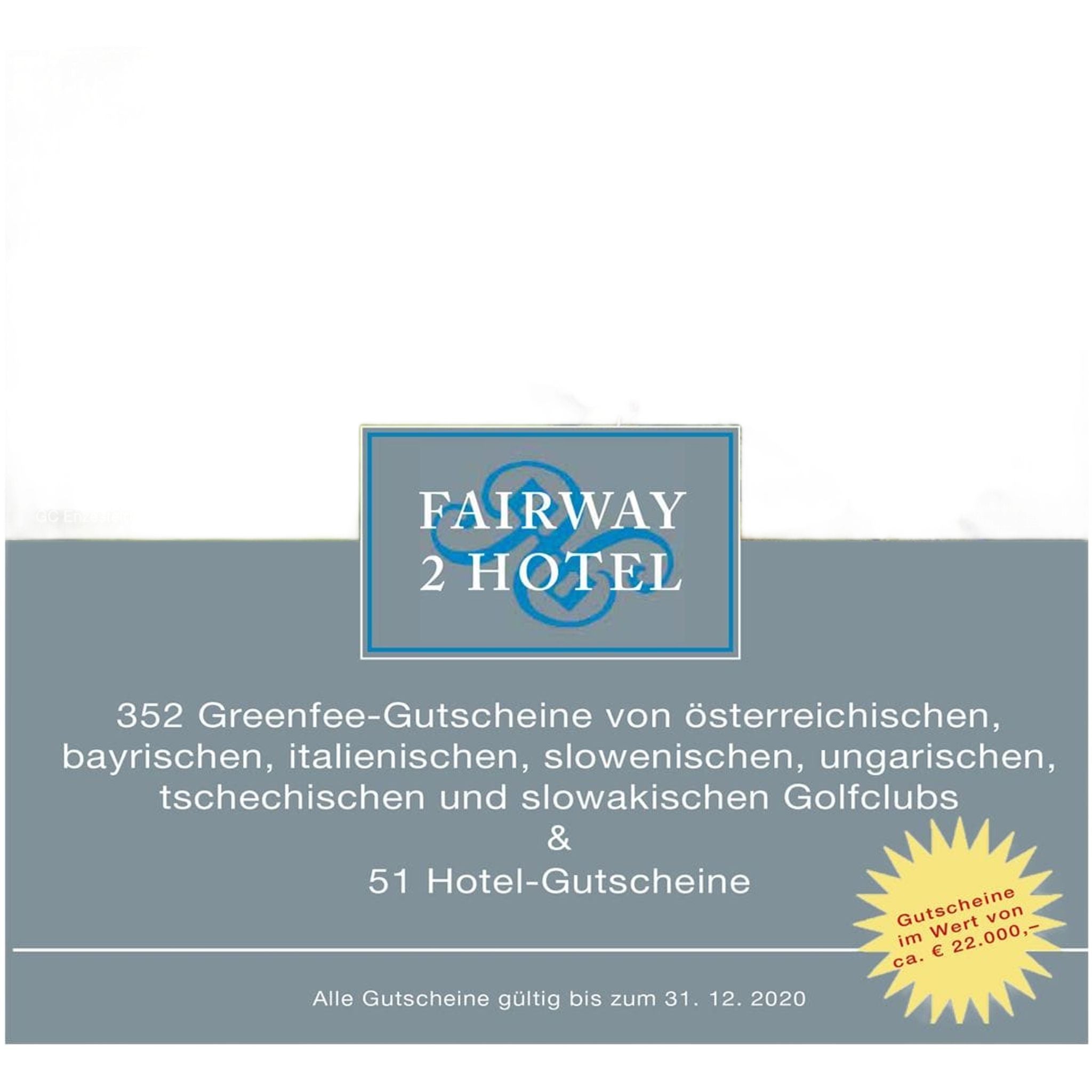 Fairway 2 Hotel Gutscheinbuch 2020