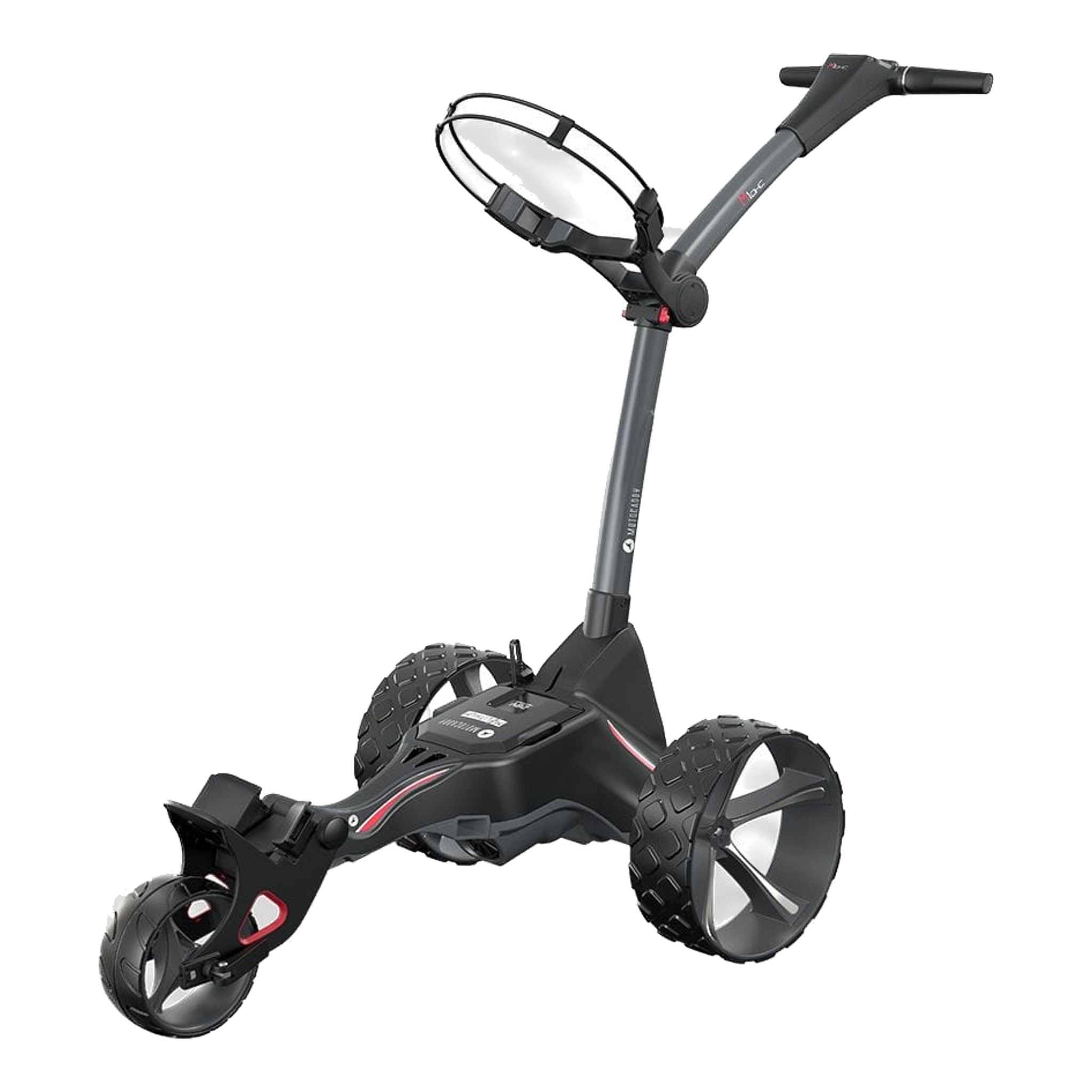 Motocaddy M1 DHC Ultra Akku (27 Loch) Graphitgrau