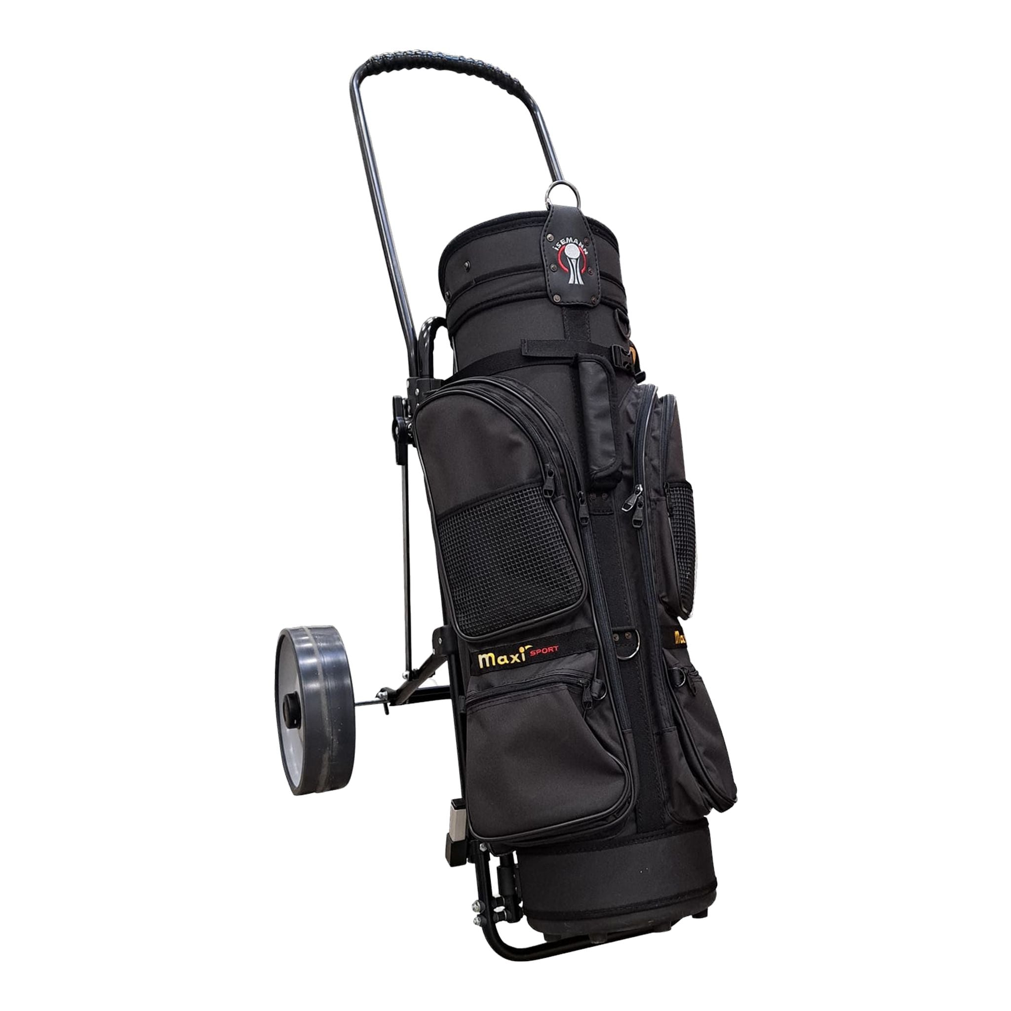 Compact Golf Maxi Sport Golfbag mit Trolleyrädern