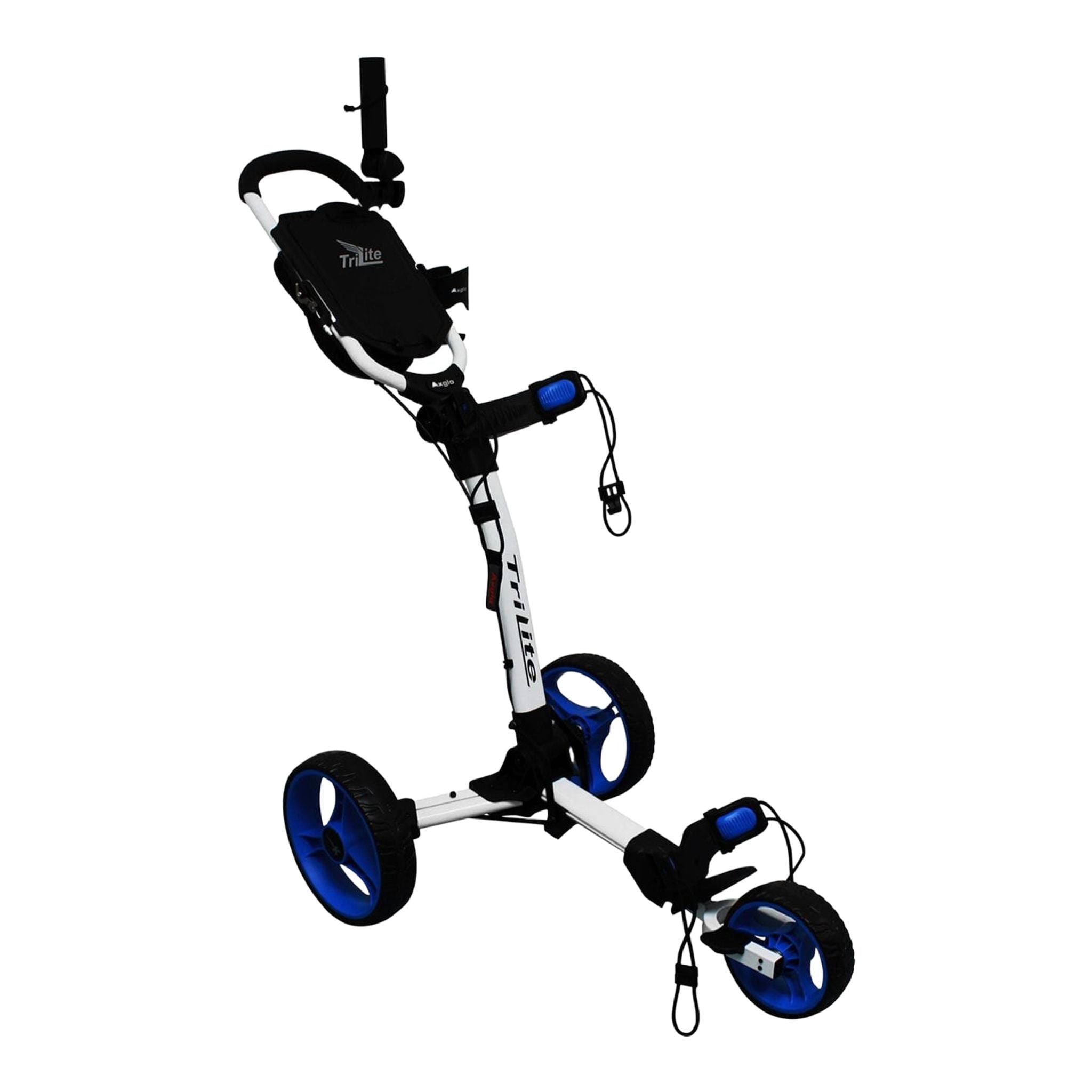 Axglo Trilite Cart Grau/Blau (inkl. Schirm- & Getränkeha