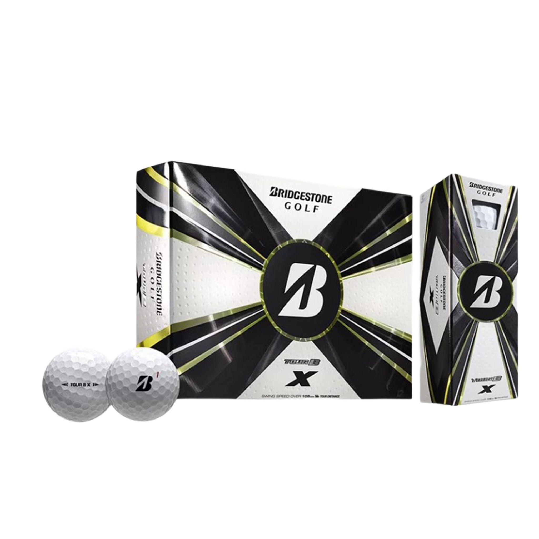 Bridgestone Tour B X (12 Stück) Golfbälle