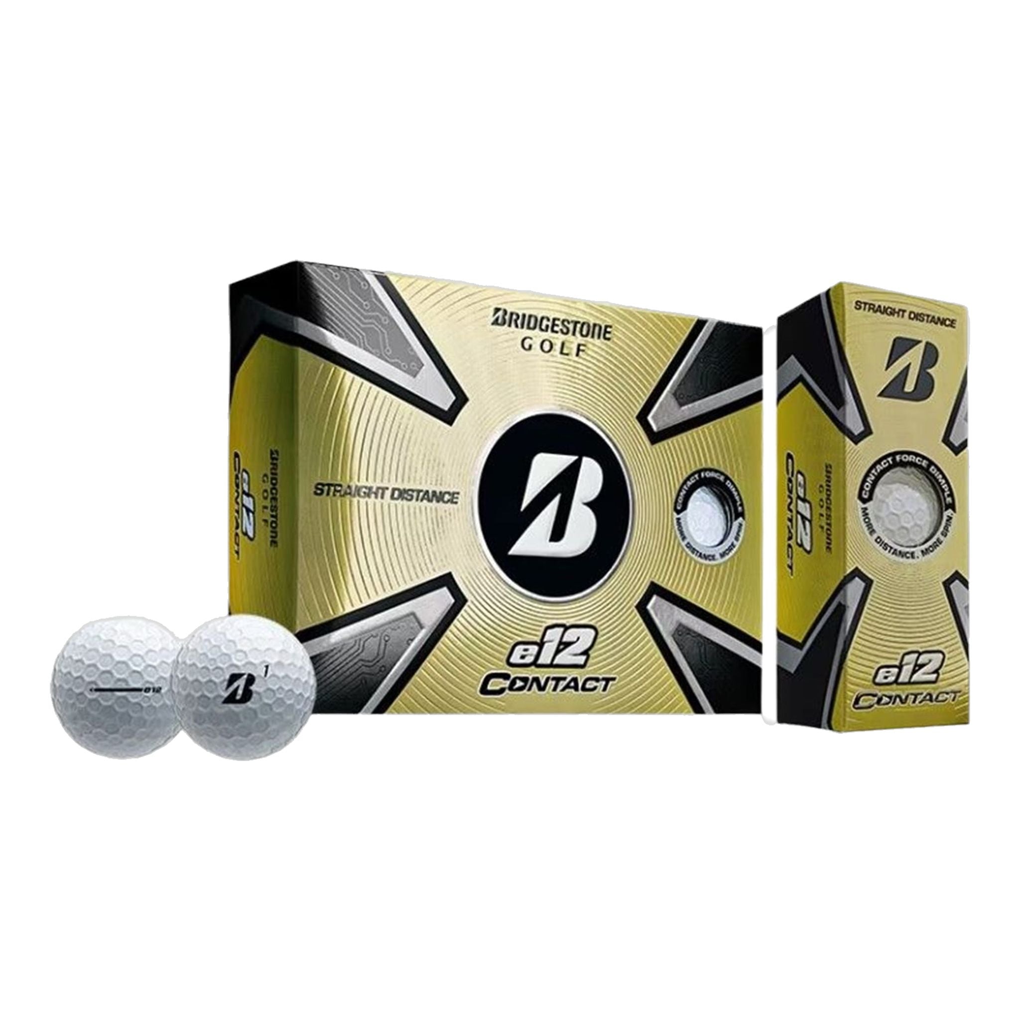 Bridgestone e12 Contact (12 Stück) Golfbälle