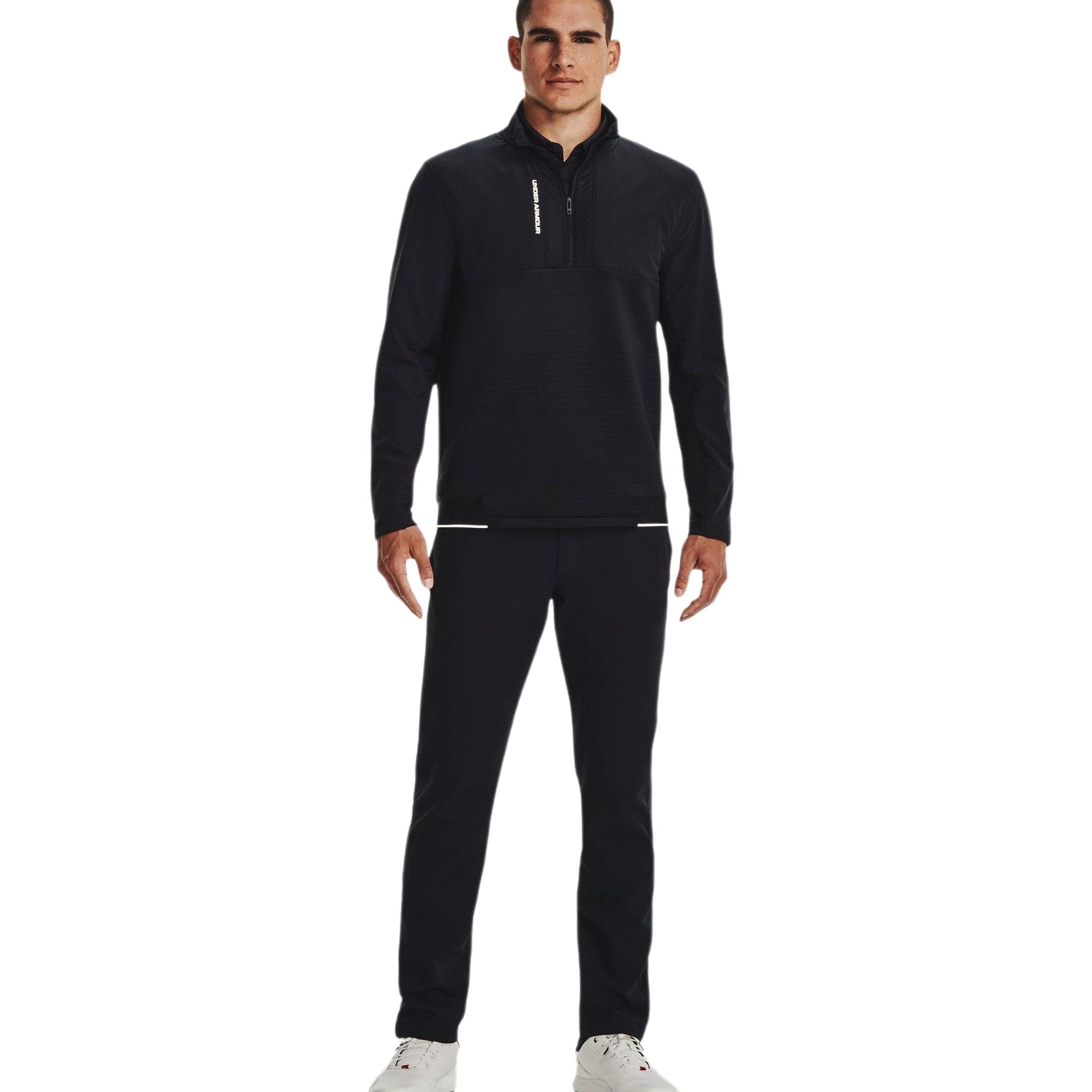 Under Armour Golf Layer Storm Daytona 1/2 Zip Schwarz Herren Herren