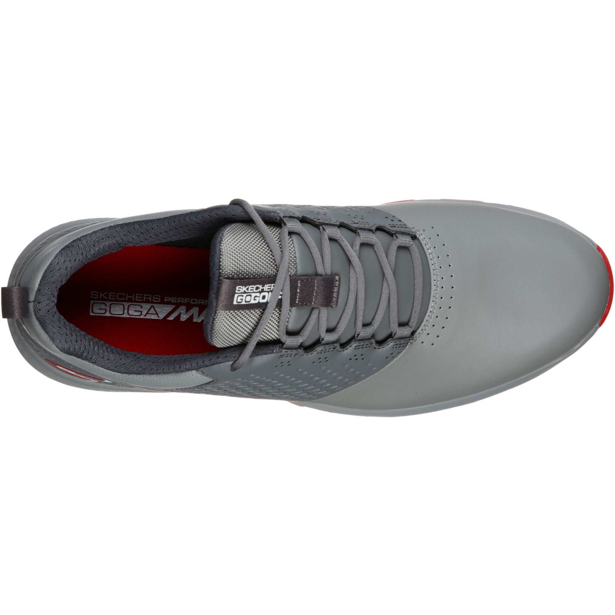 Skechers M Elite 4 Charcoal/Red Herren