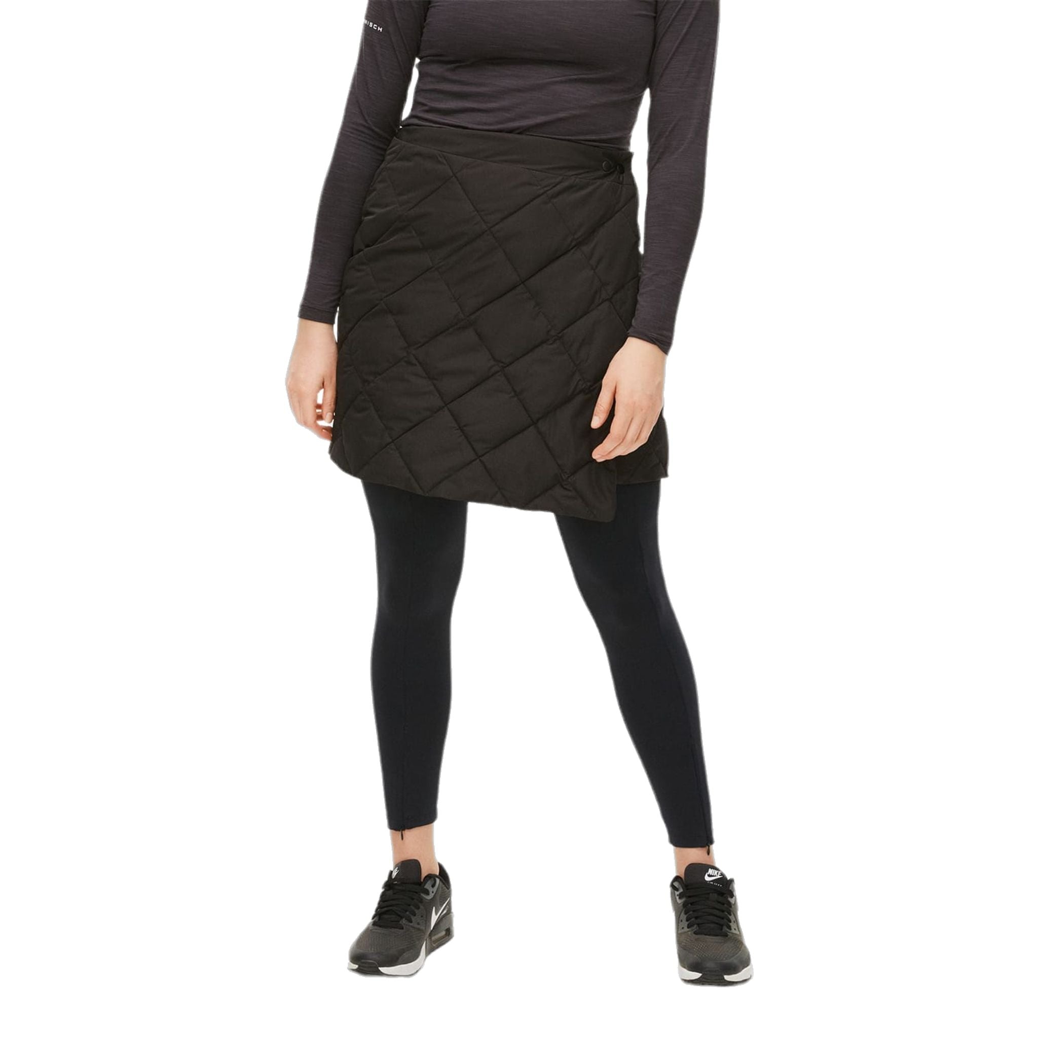 Röhnisch Evelyn Quilt Golf Rock Schwarz Damen Damen