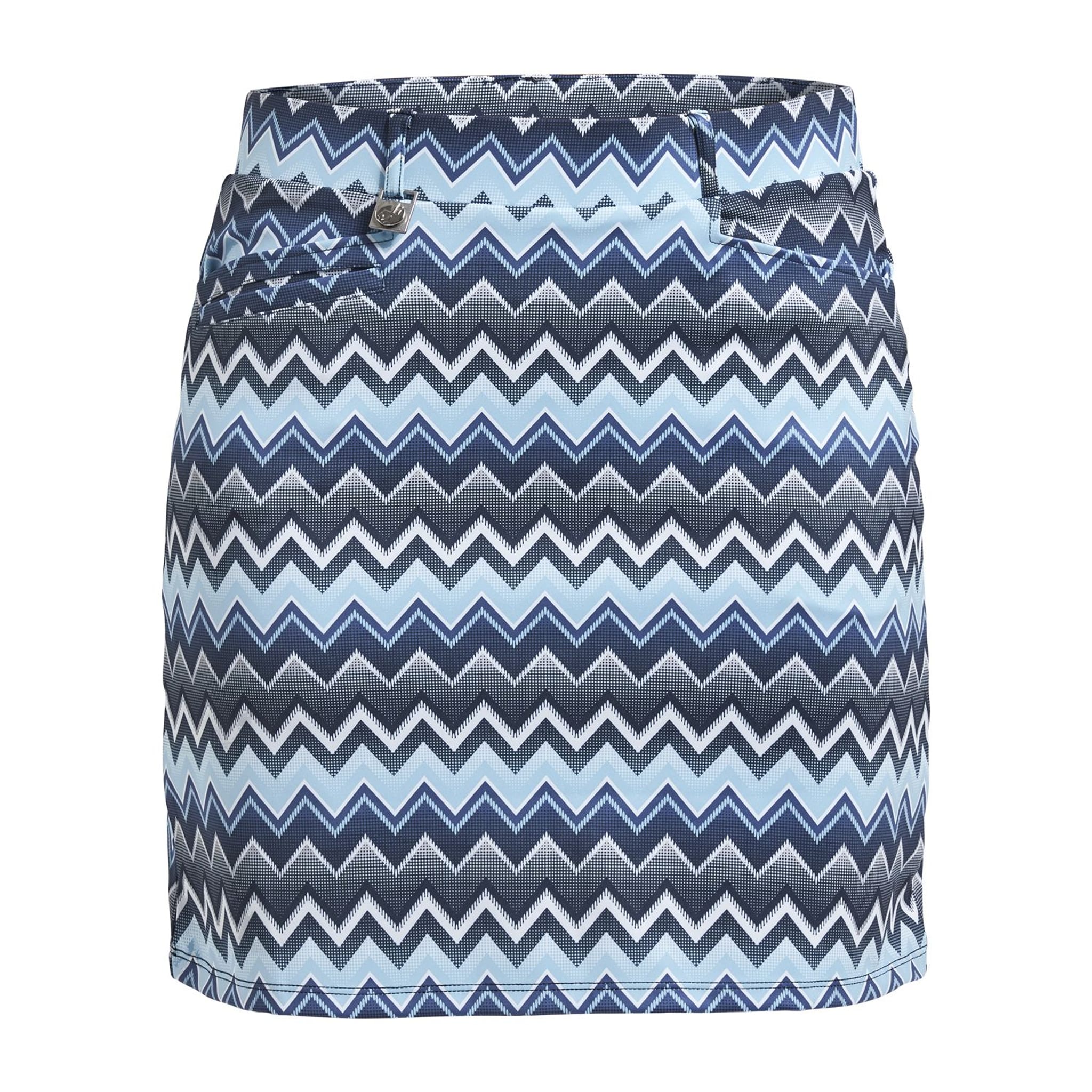 Röhnisch Move Skort Zigzag Blue Damen
