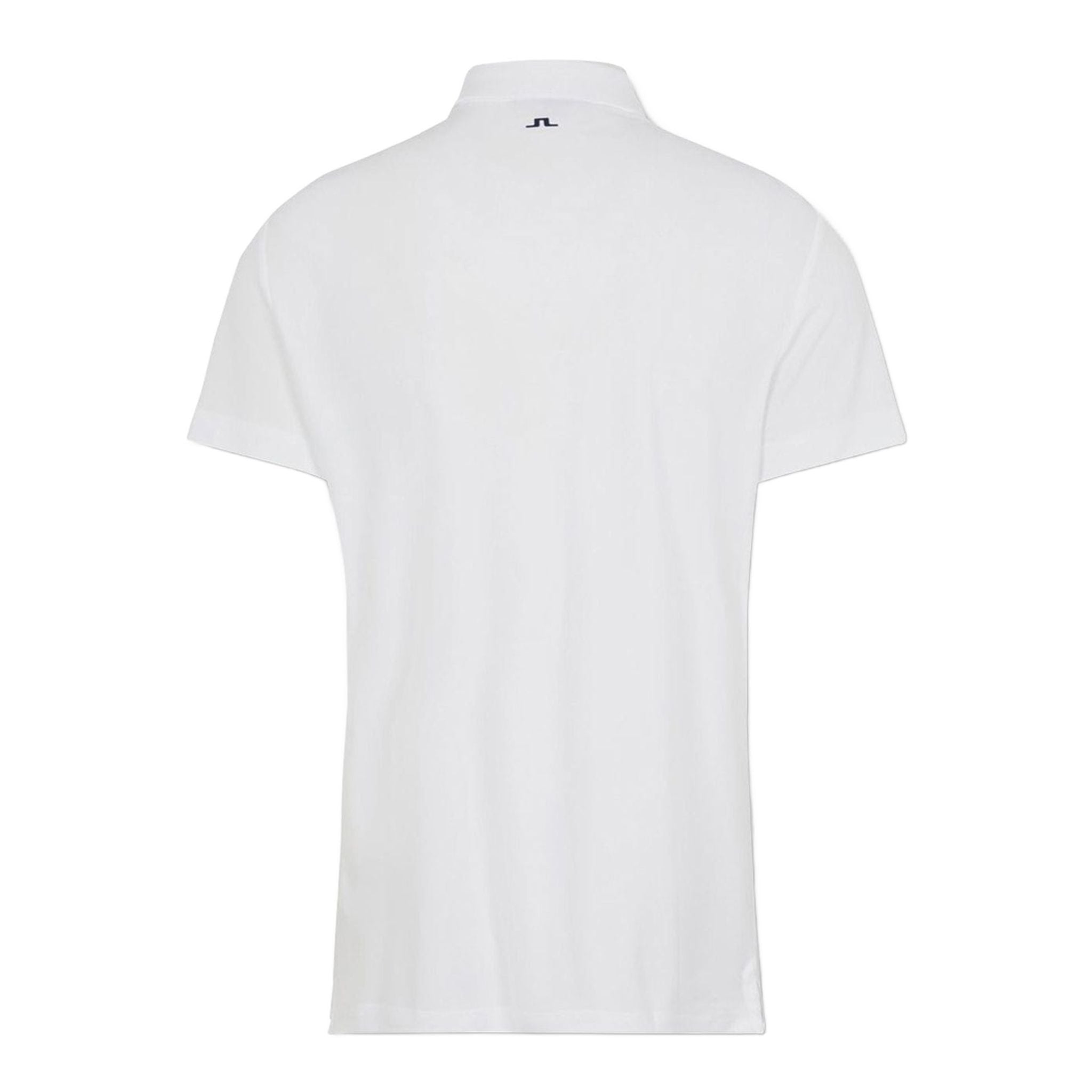 J. Lindeberg M Zeke Reg Fit-Lux Piquet Polo White Herren