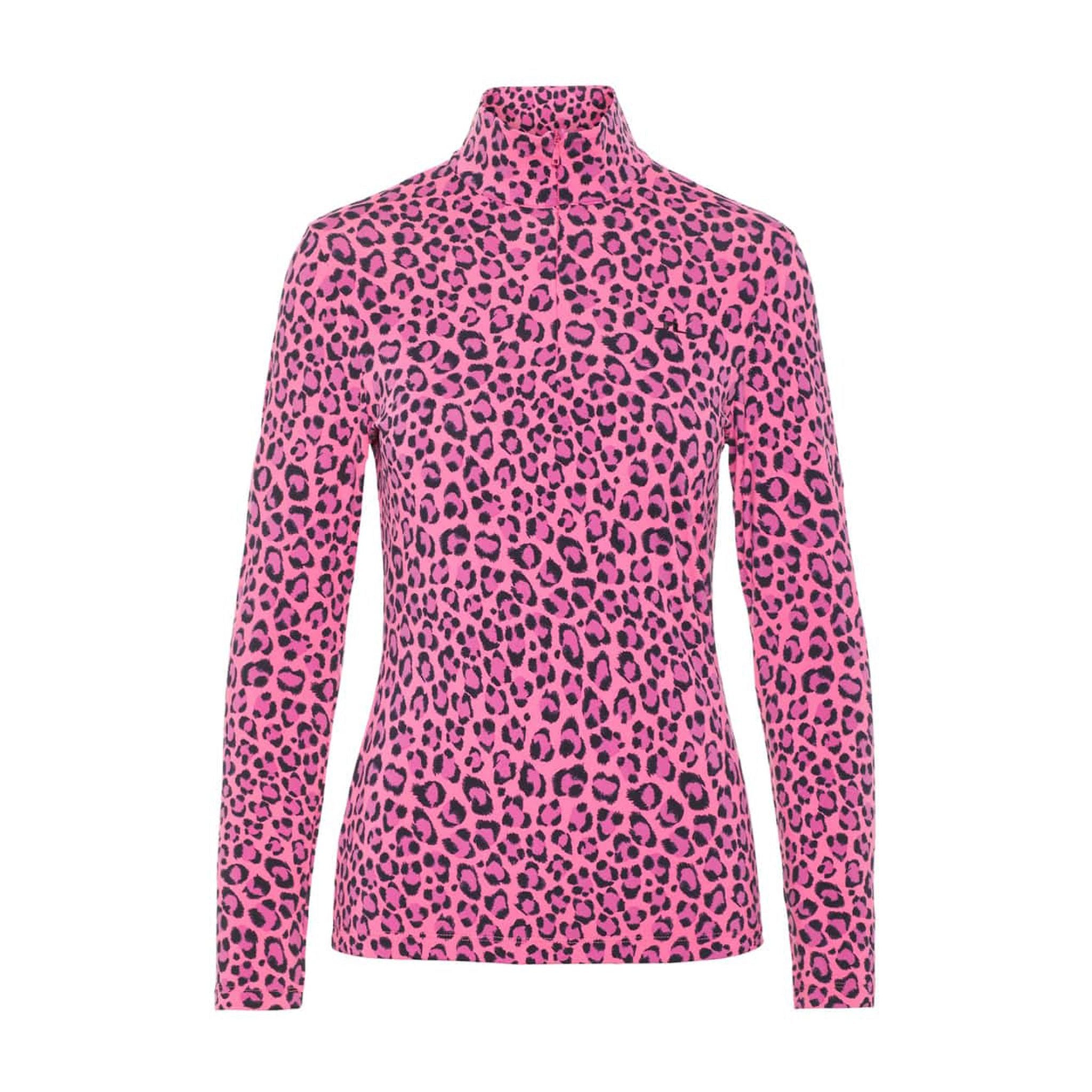 J. Lindeberg Pullover W Ana-Light Pink Leopard Damen