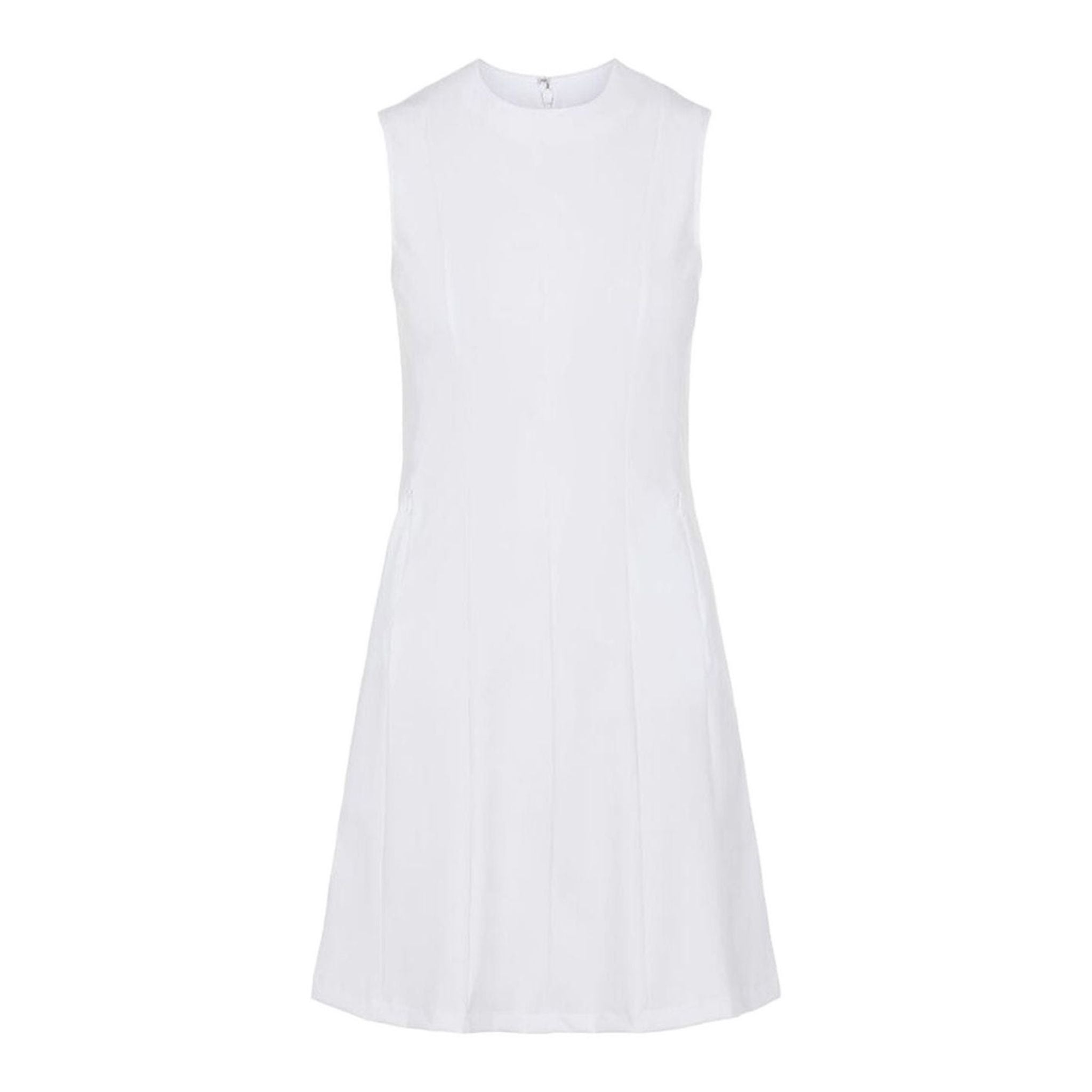 J. Lindeberg Kleid W Jasmin Lux Sculpt White Damen