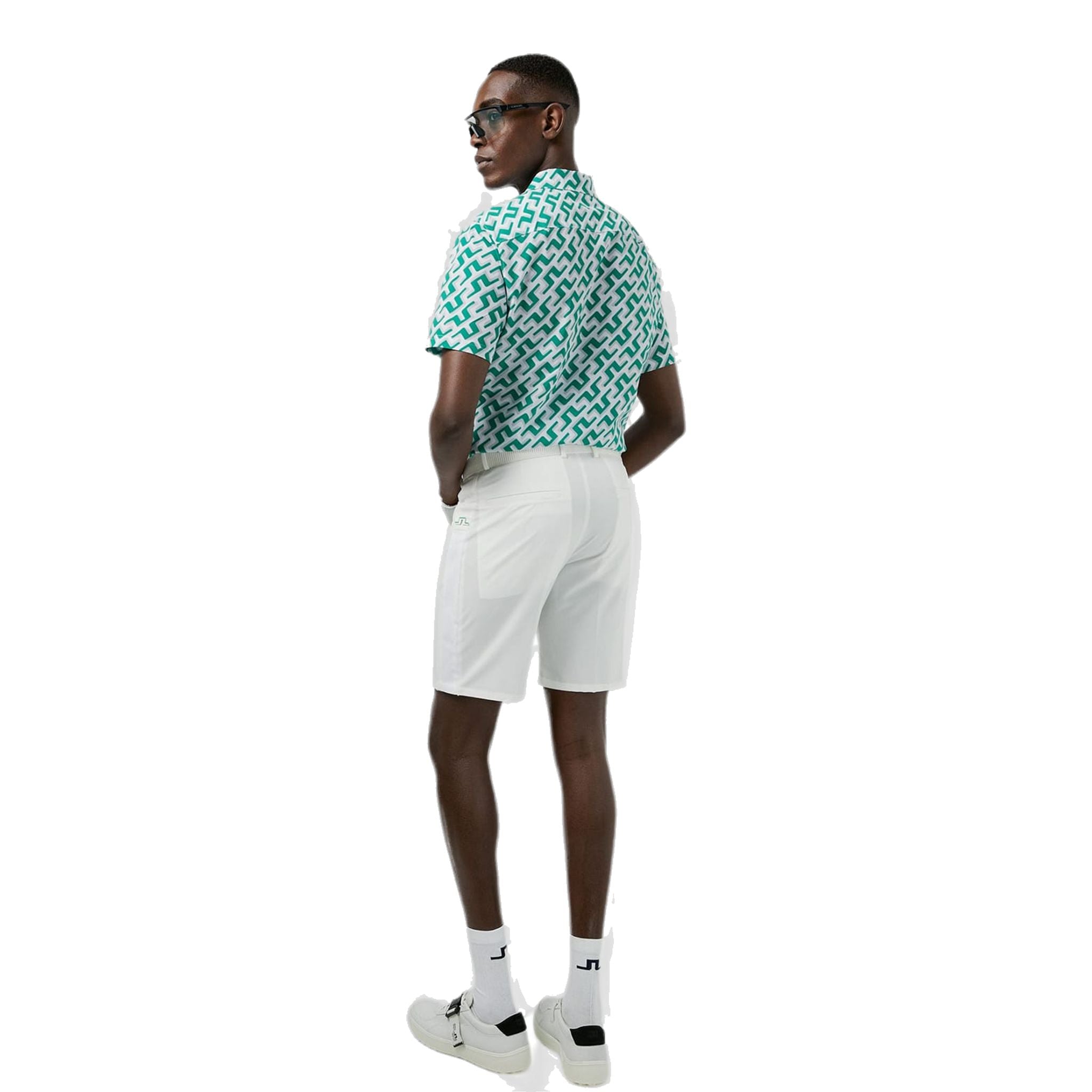 J. Lindeberg M Short Kim Weiß Herren