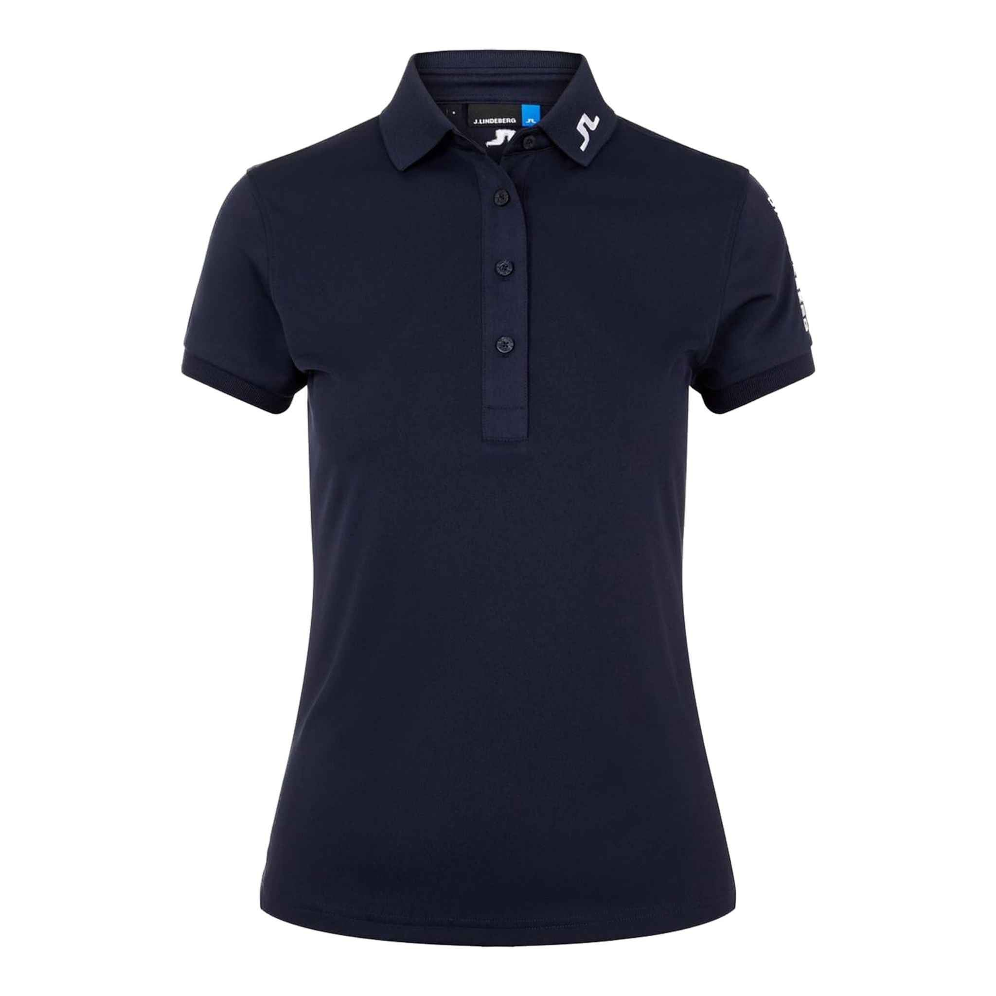 J. Lindeberg W Tour Tech slim TX Jersey Polo JL Navy Damen
