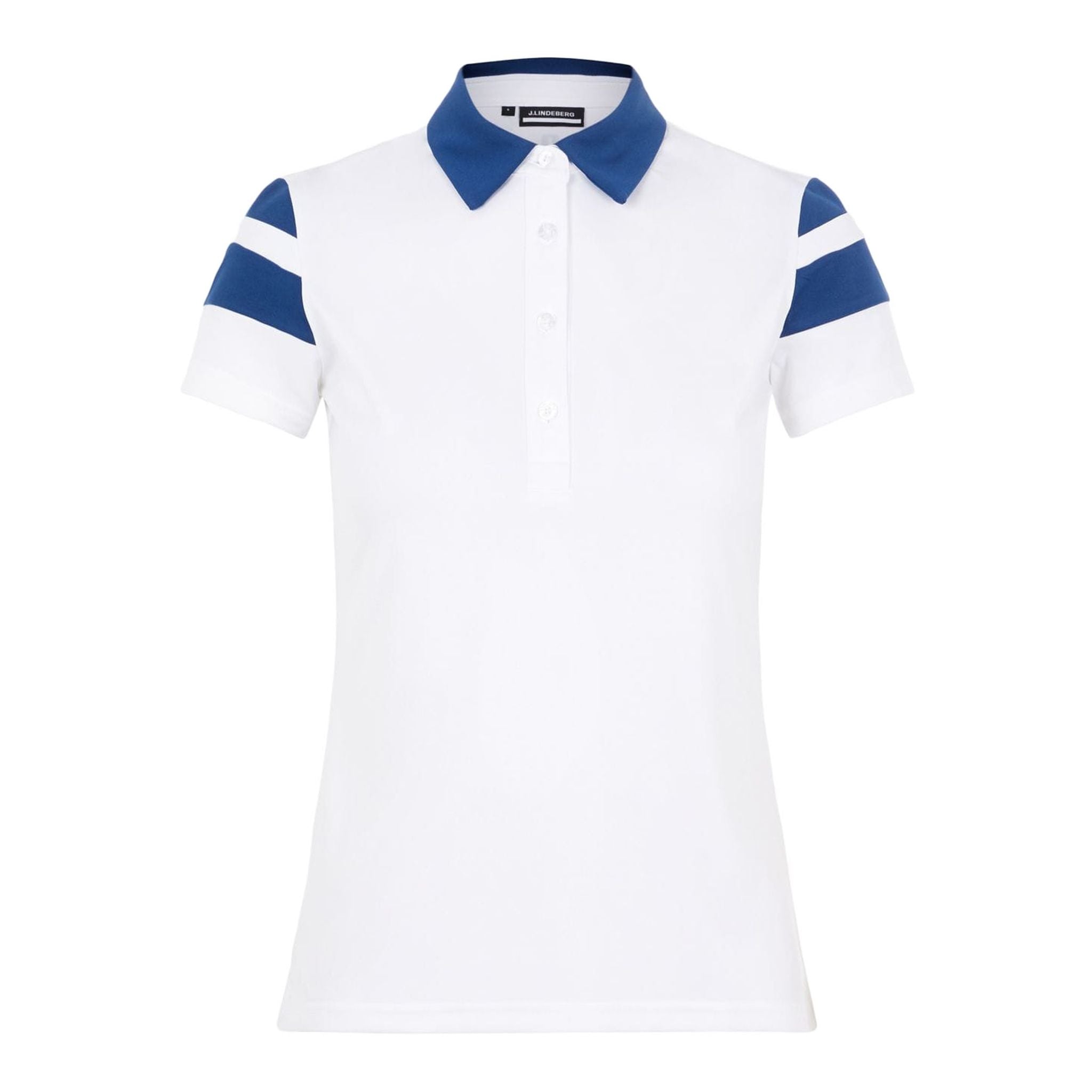 J. Lindeberg W Pixie SS Polo White Damen